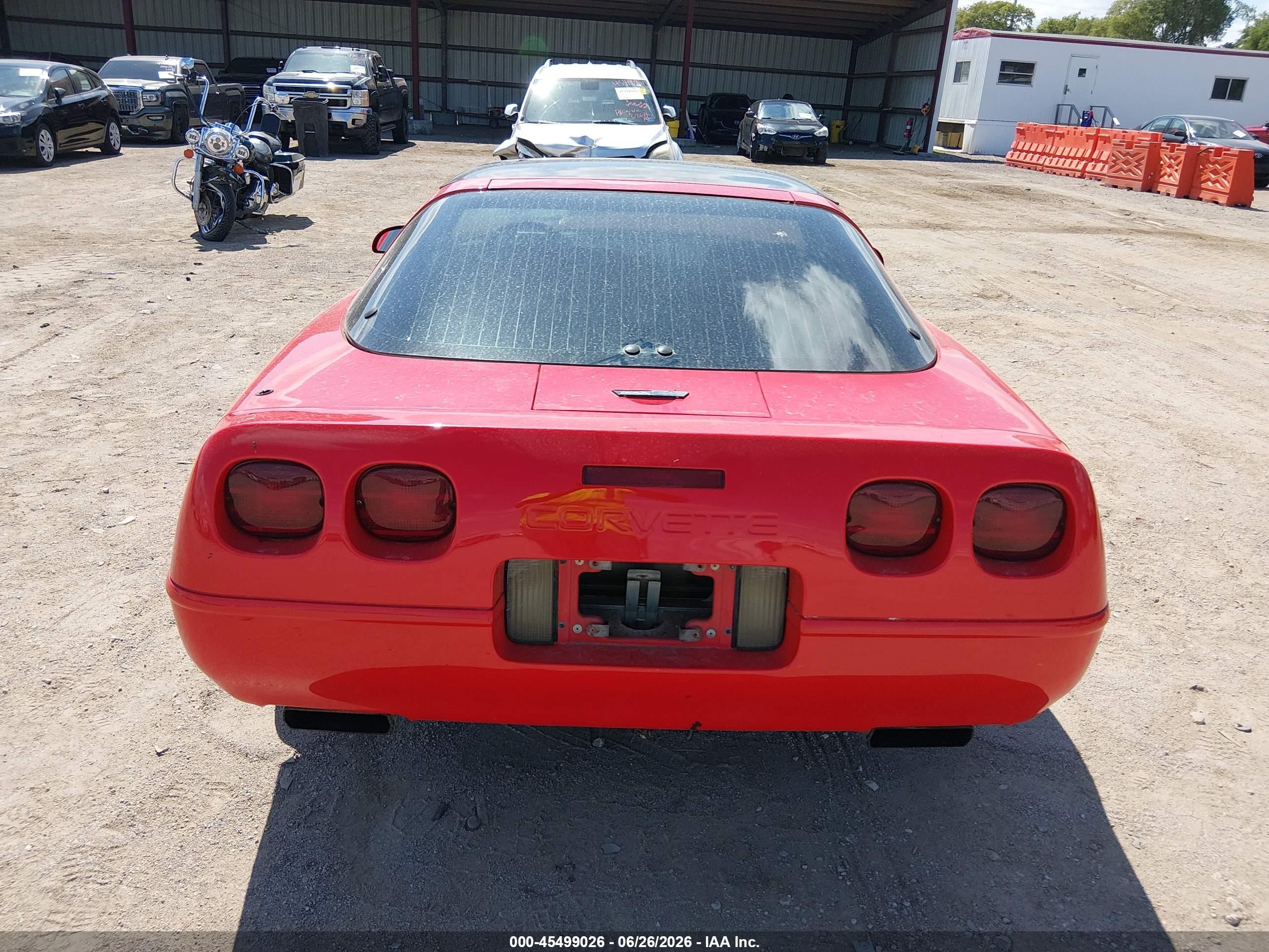 1993 Chevrolet Corvette   Red vin: 1G1YY23P5P5115313