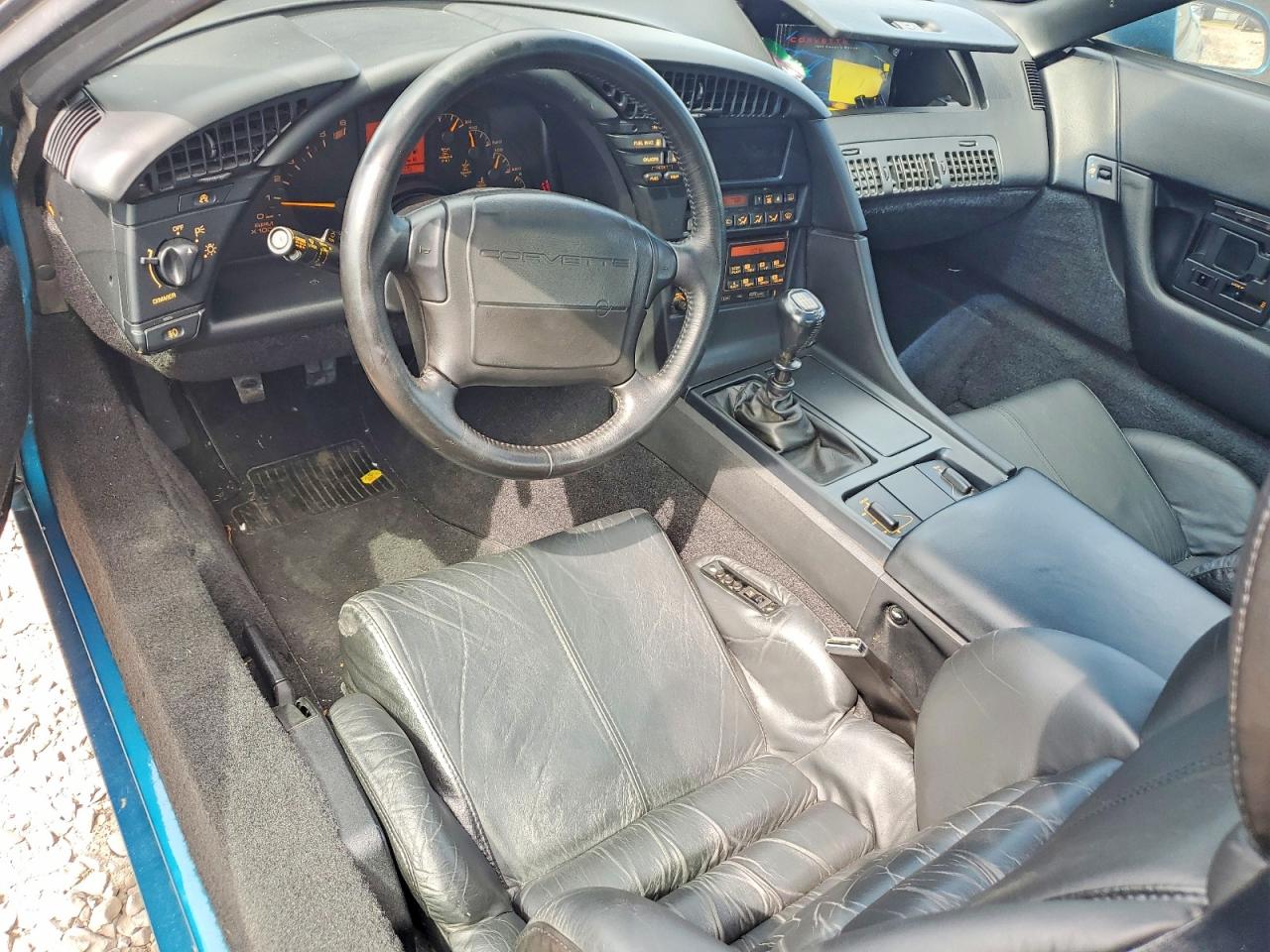 1992 Chevrolet Corvette Blue vin: 1G1YY23P6N5108352