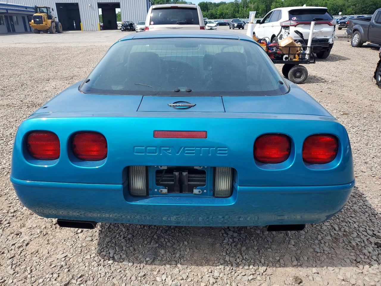 1992 Chevrolet Corvette Blue vin: 1G1YY23P6N5108352