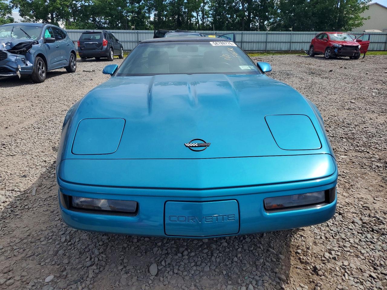 1992 Chevrolet Corvette Blue vin: 1G1YY23P6N5108352