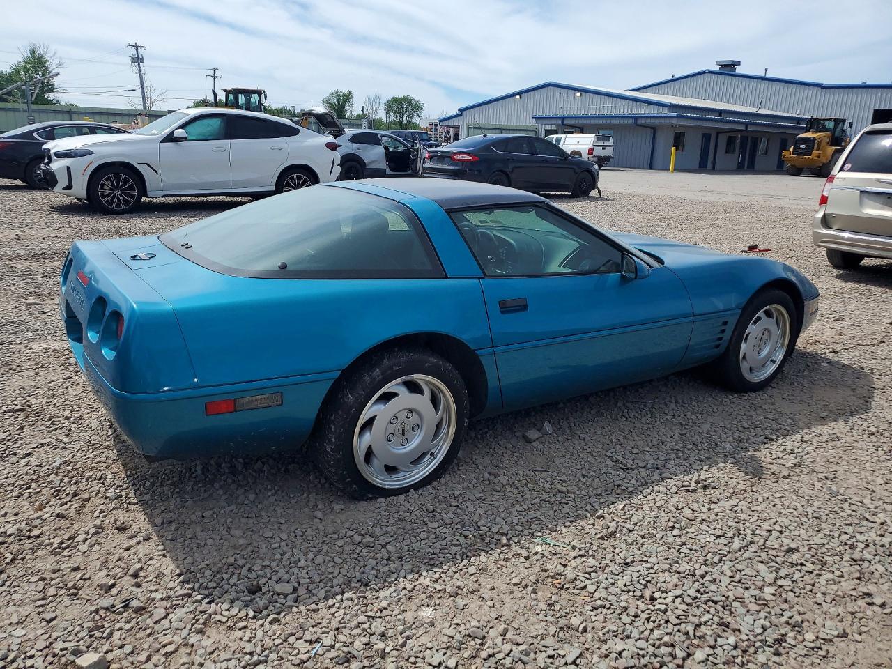 1992 Chevrolet Corvette Blue vin: 1G1YY23P6N5108352