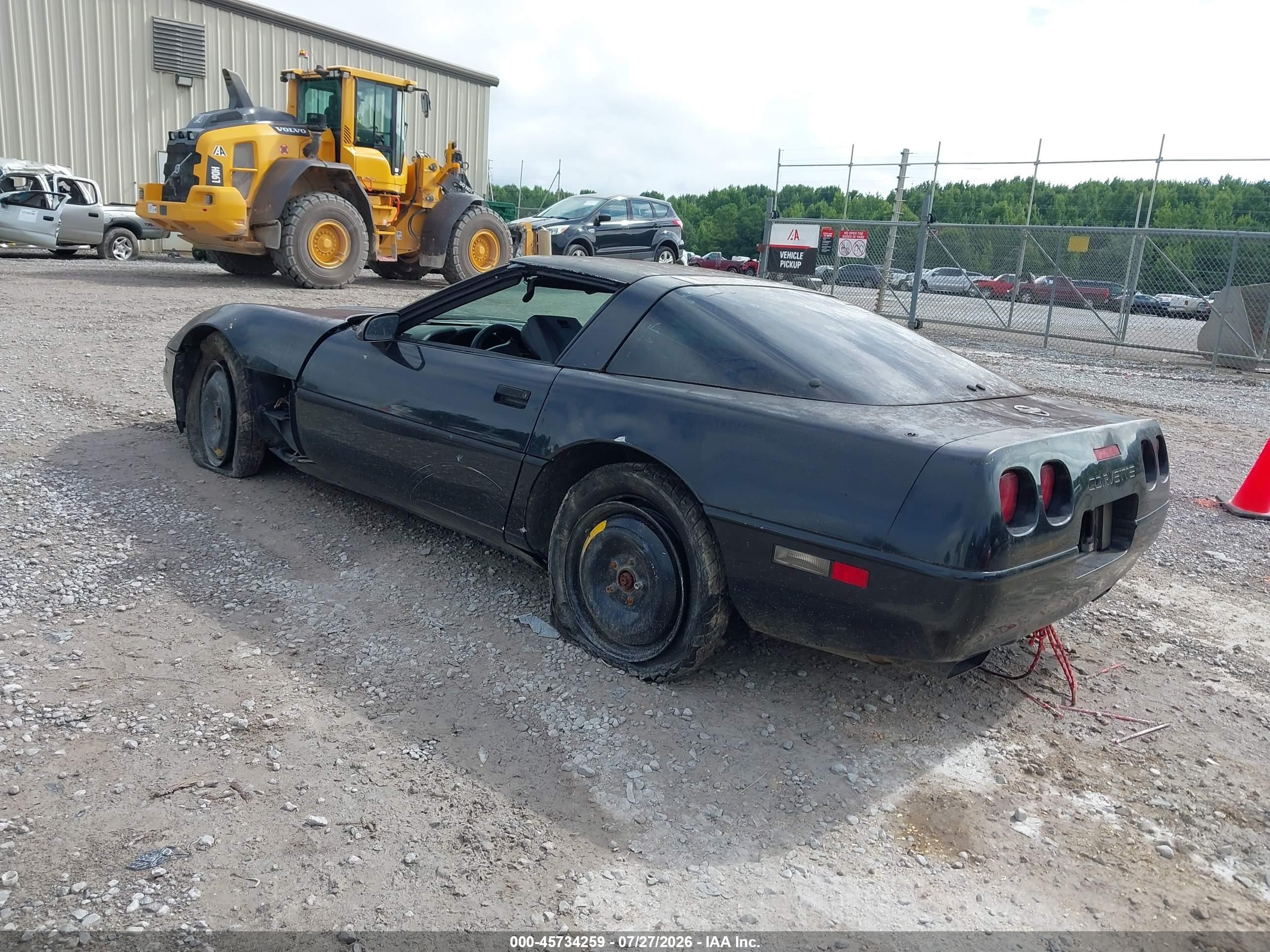 1992 Chevrolet Corvette   Черный vin: 1G1YY23P8N5116937