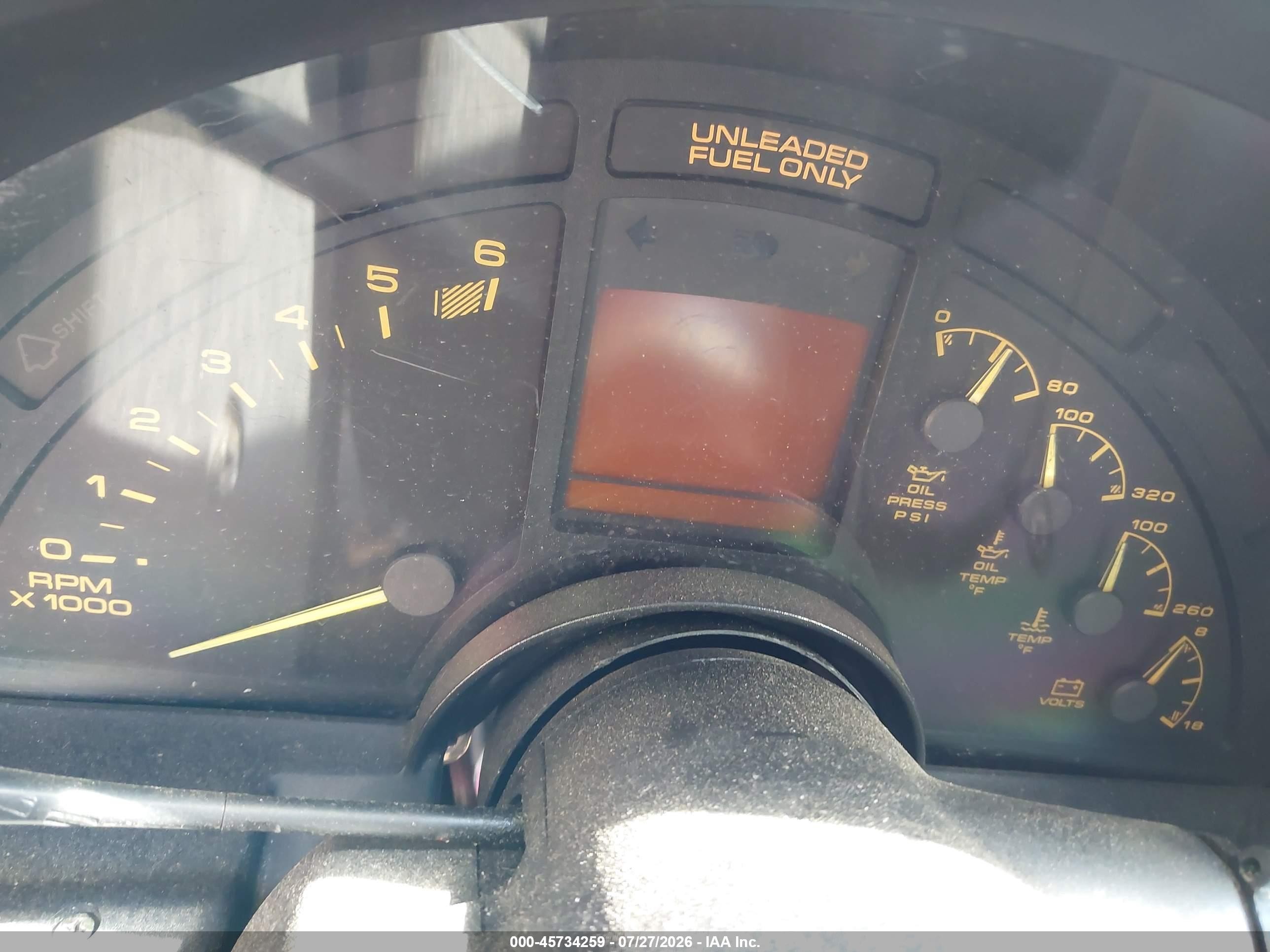 1992 Chevrolet Corvette   Черный vin: 1G1YY23P8N5116937