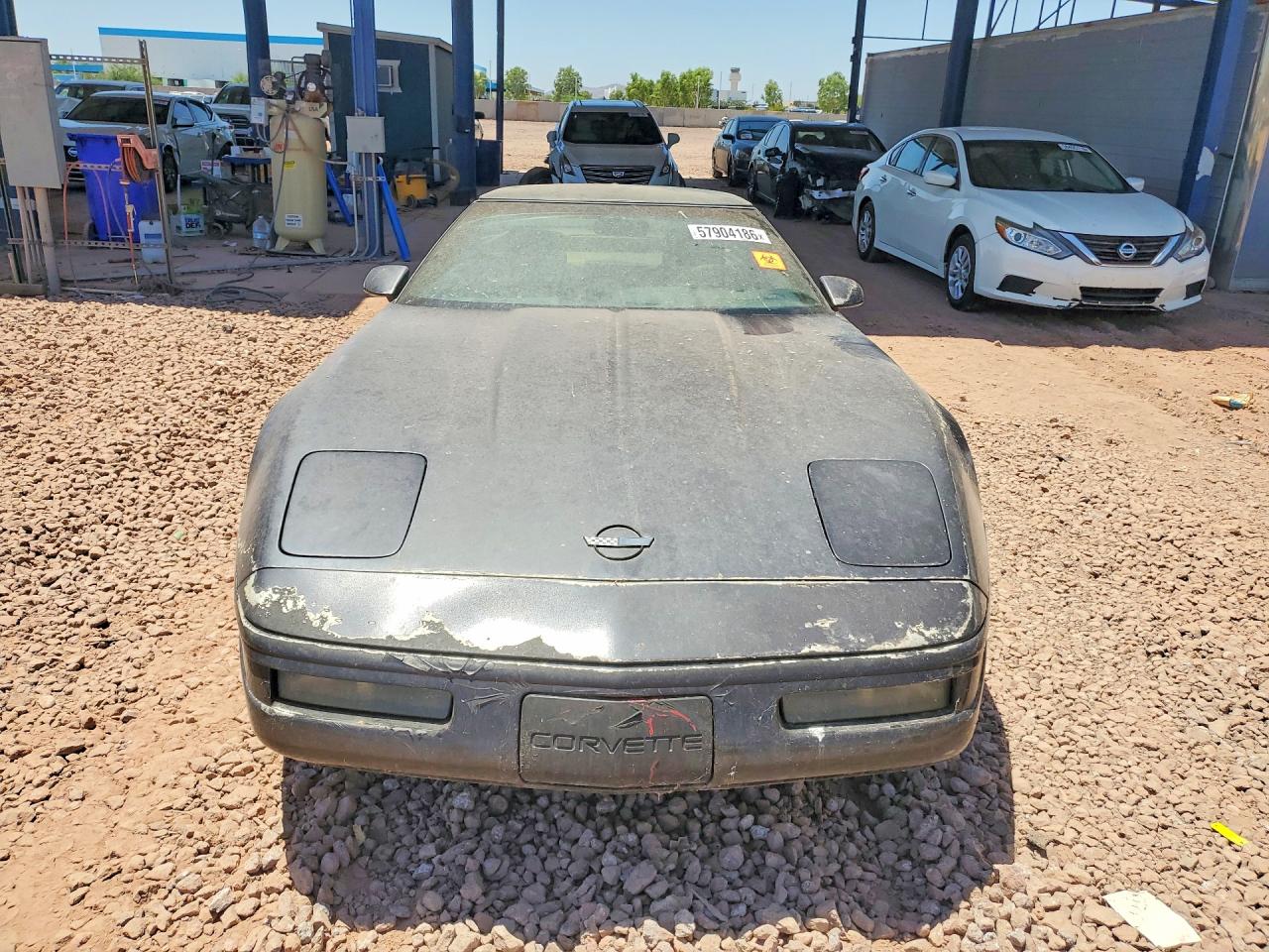 1992 Chevrolet Corvette Gray vin: 1G1YY23P9N5106014