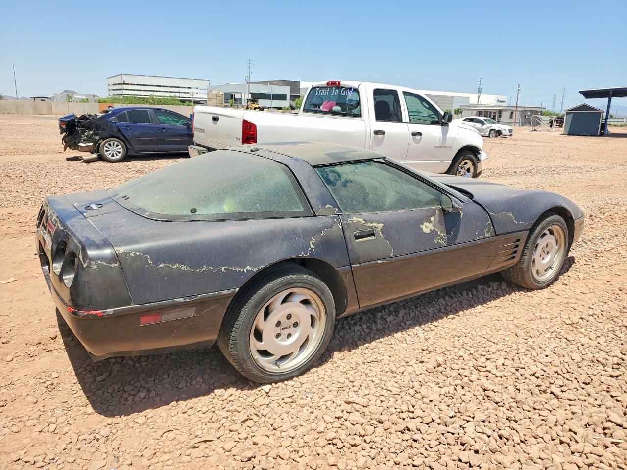 1992 Chevrolet Corvette Gray vin: 1G1YY23P9N5106014