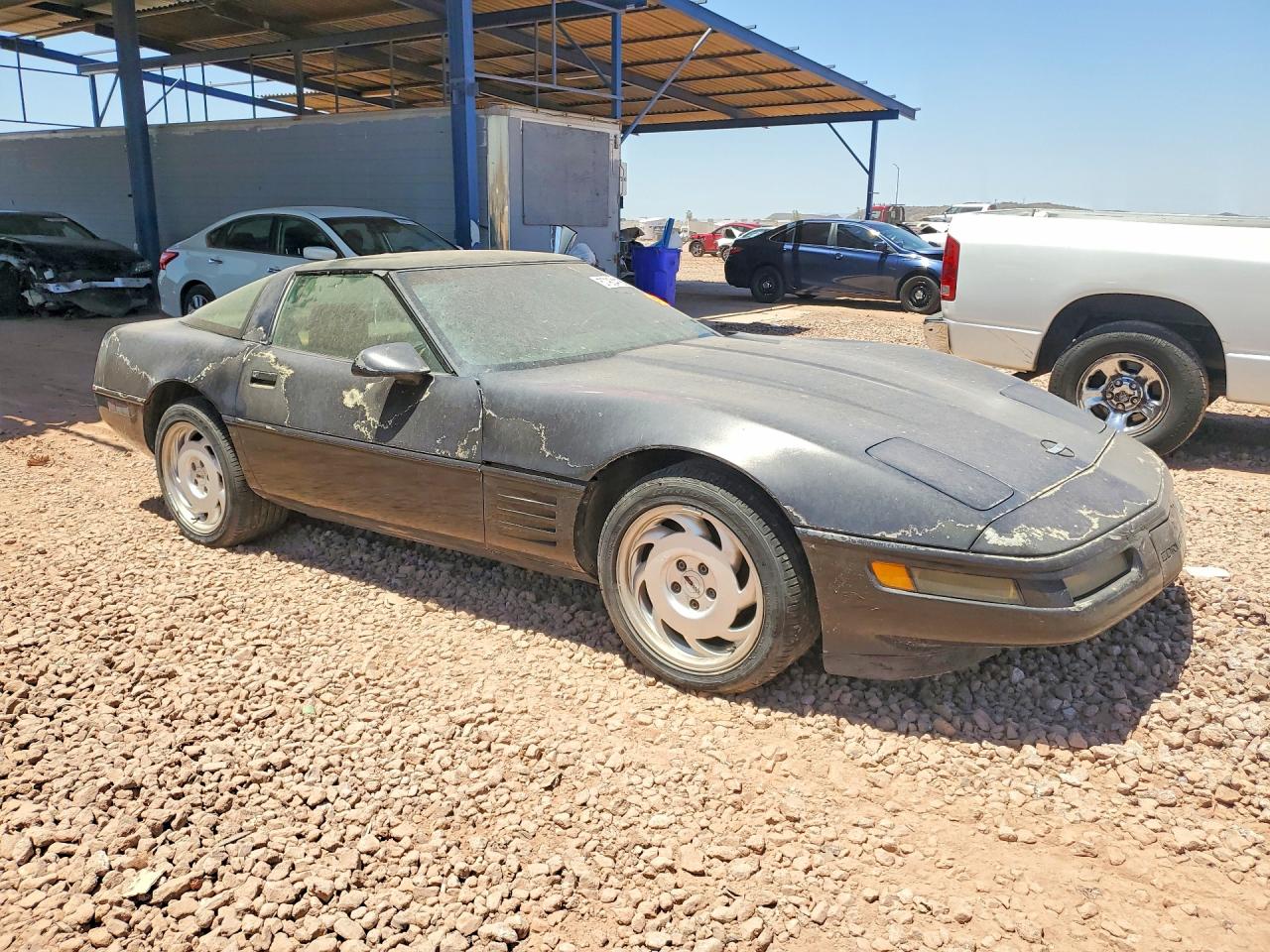 1992 Chevrolet Corvette Gray vin: 1G1YY23P9N5106014
