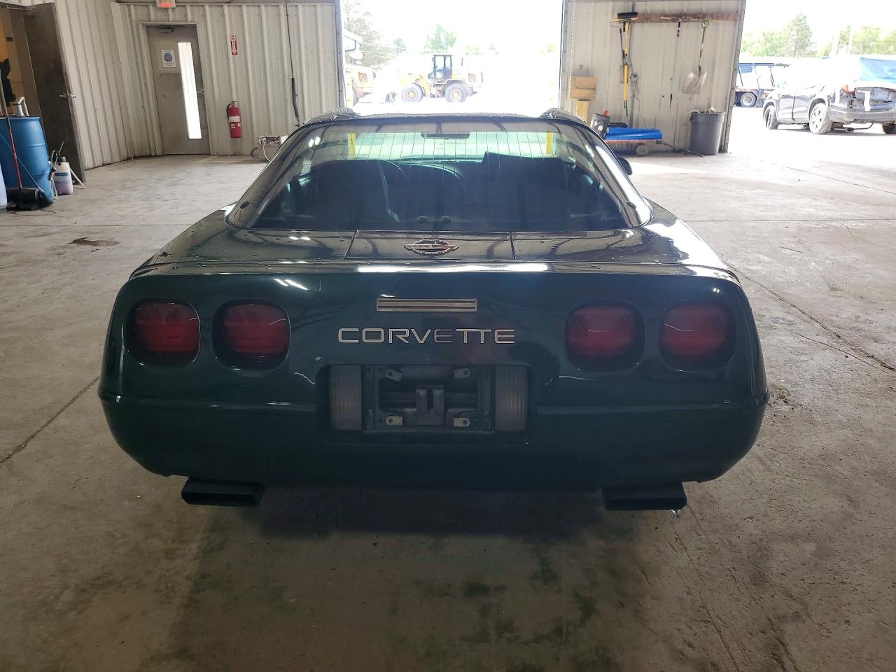 1992 Chevrolet Corvette Green vin: 1G1YY23P9N5110449