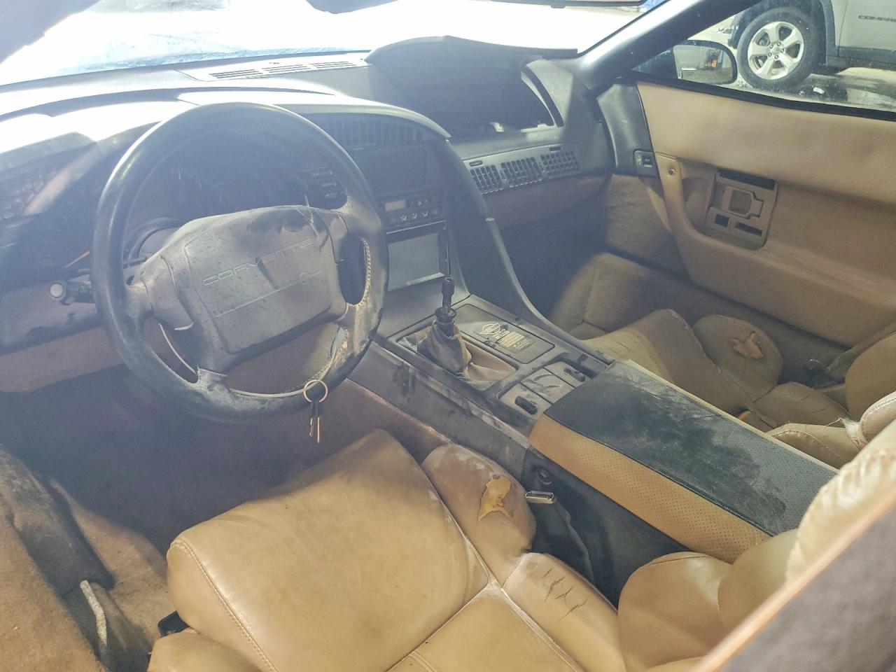 1992 Chevrolet Corvette Green vin: 1G1YY23P9N5110449