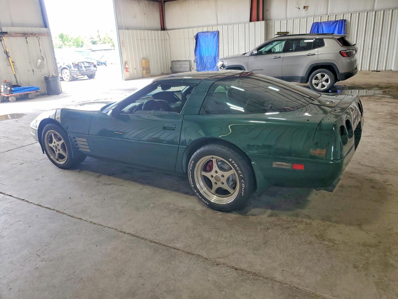 1992 Chevrolet Corvette Green vin: 1G1YY23P9N5110449