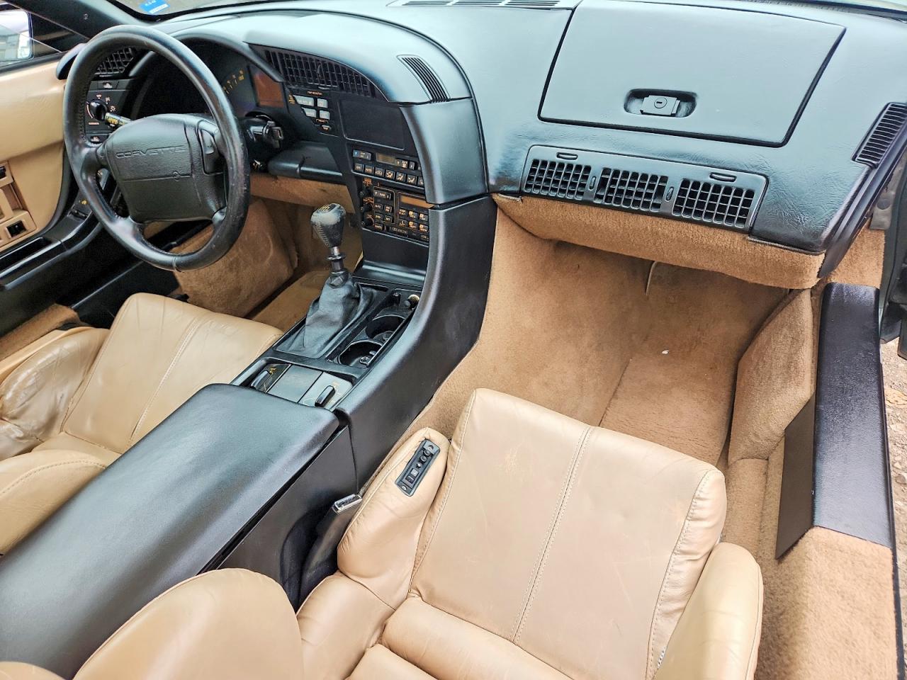 1992 Chevrolet Corvette Green vin: 1G1YY23P9N5117871