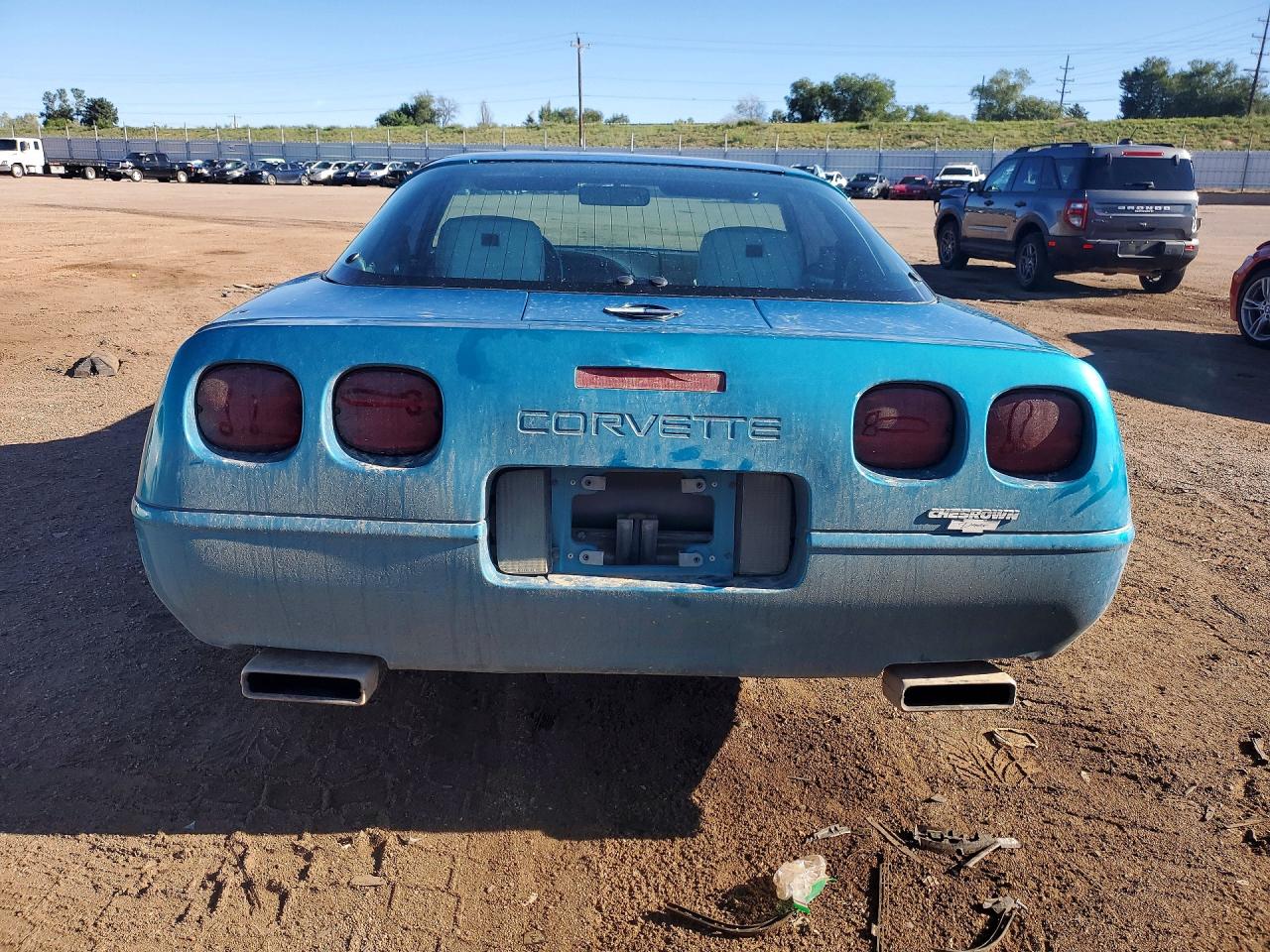 1993 Chevrolet Corvette Turquoise vin: 1G1YY23P9P5102807