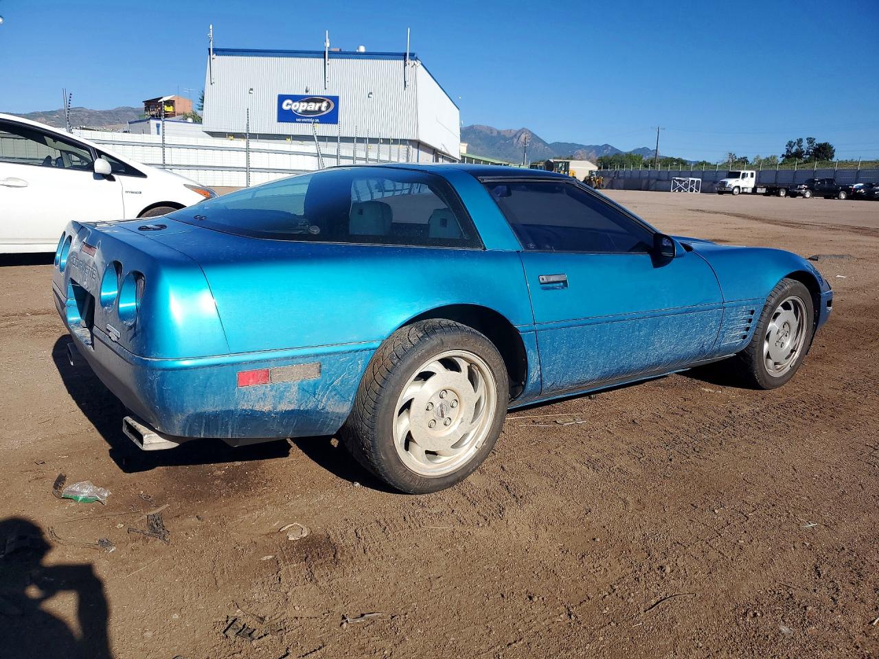 1993 Chevrolet Corvette Turquoise vin: 1G1YY23P9P5102807