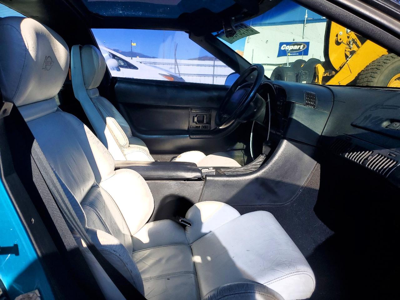 1993 Chevrolet Corvette Turquoise vin: 1G1YY23P9P5102807