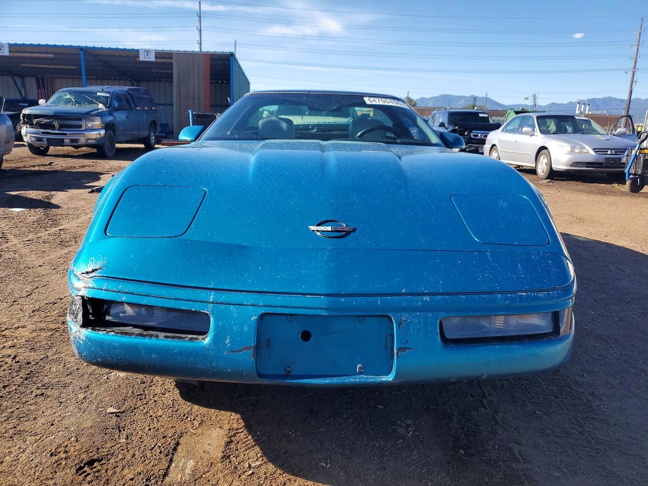 1993 Chevrolet Corvette Turquoise vin: 1G1YY23P9P5102807