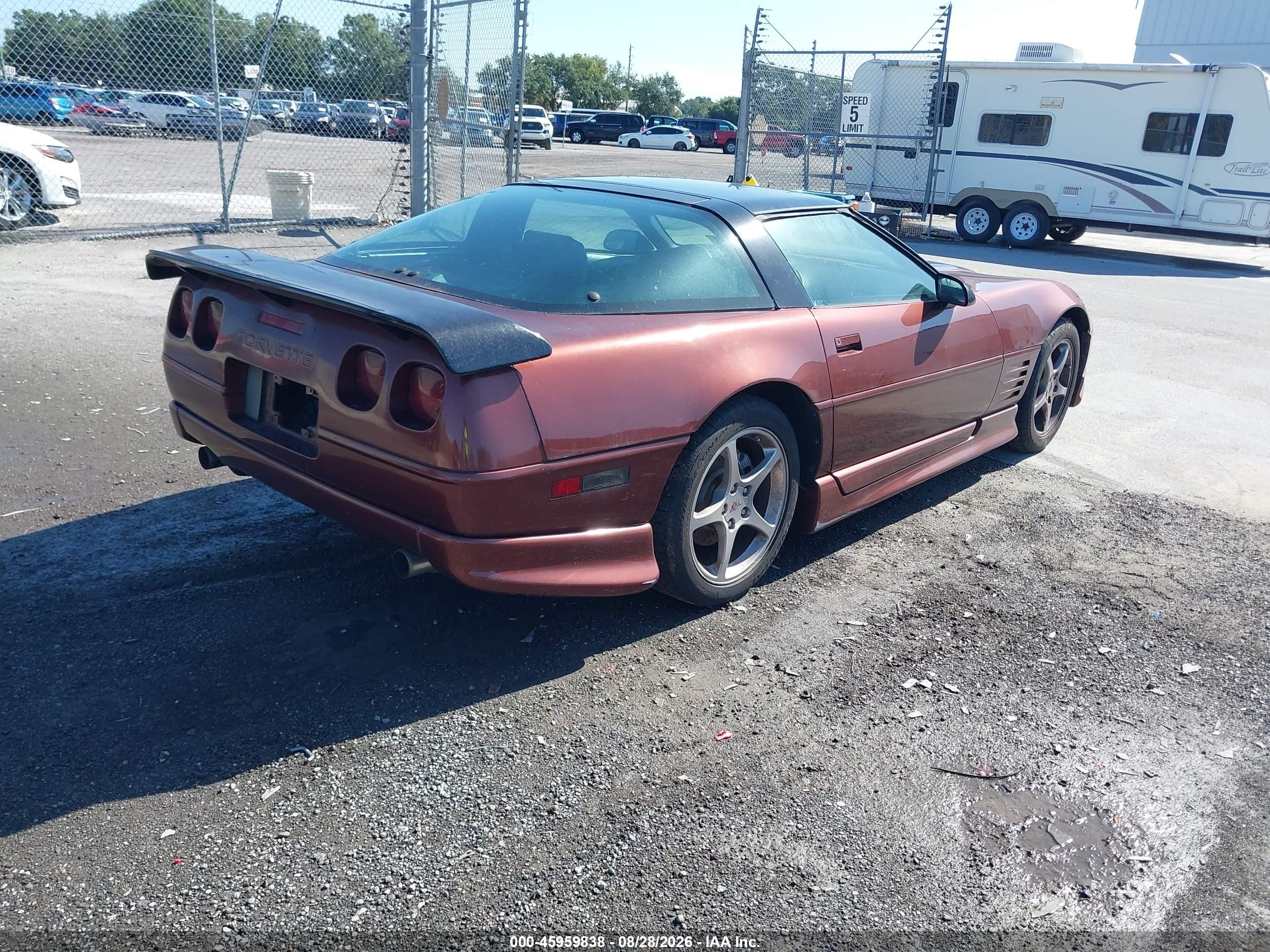 1993 Chevrolet Corvette   Brown vin: 1G1YY23P9P5103066