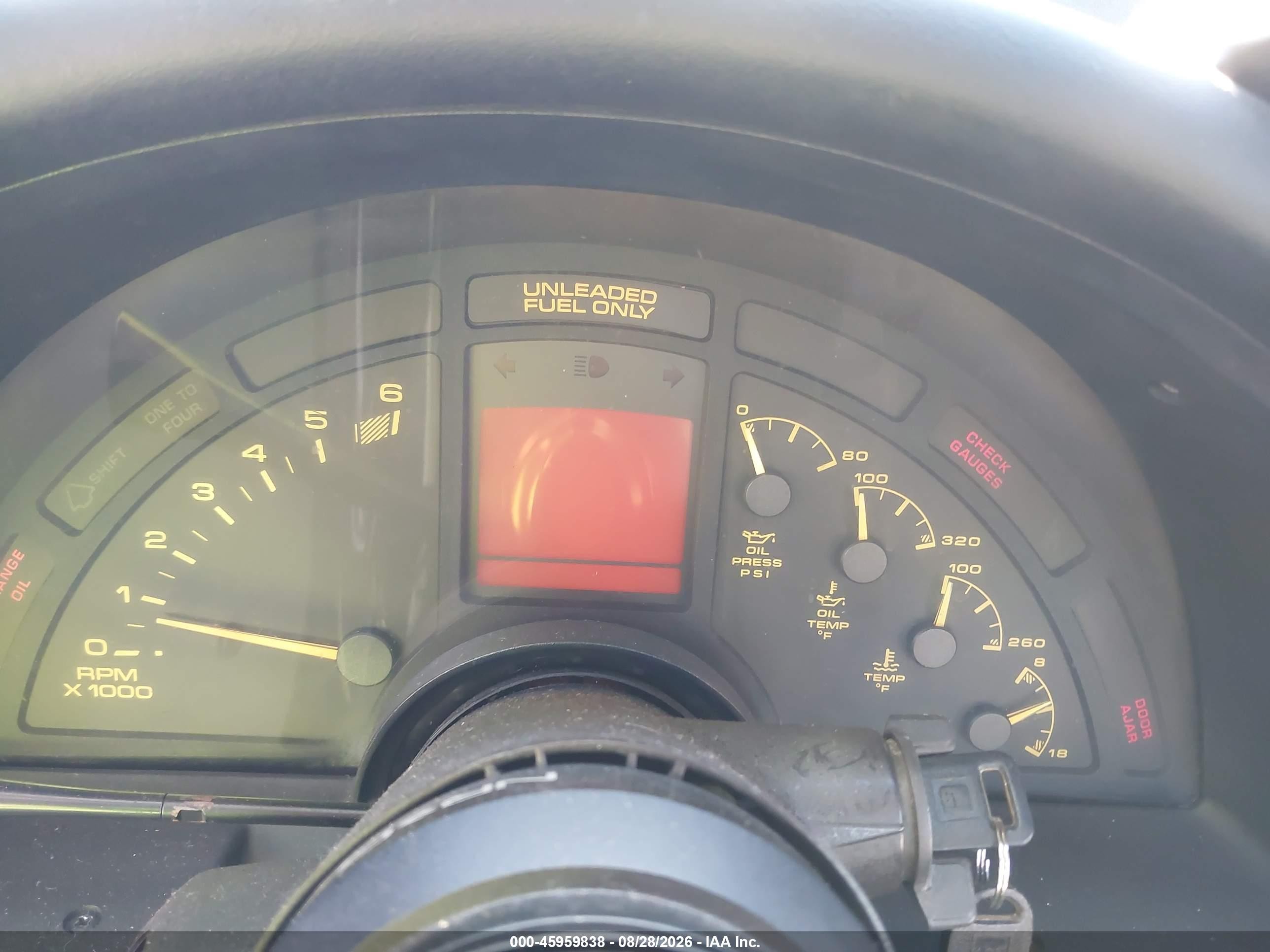 1993 Chevrolet Corvette   Brown vin: 1G1YY23P9P5103066
