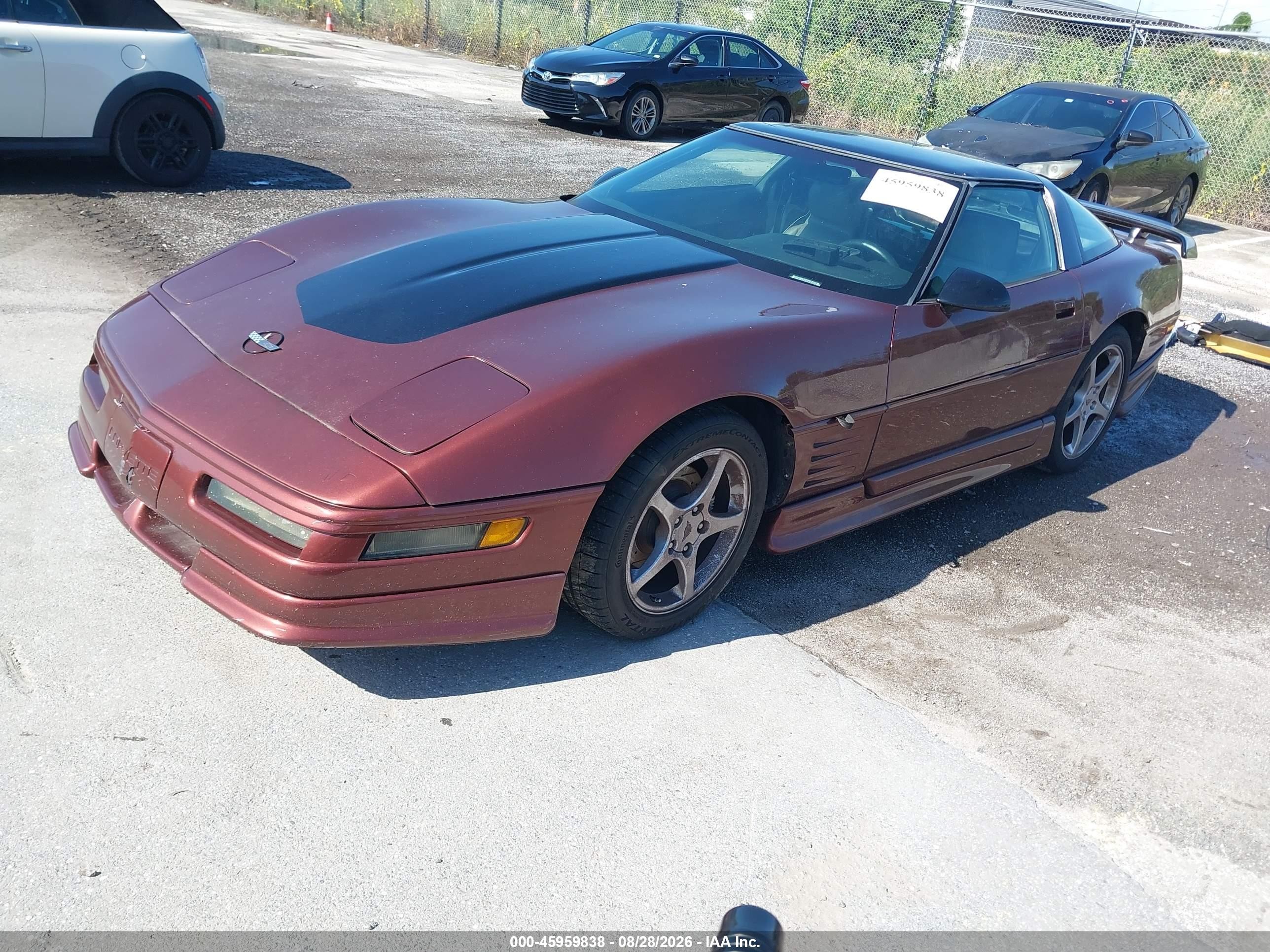 1993 Chevrolet Corvette   Brown vin: 1G1YY23P9P5103066