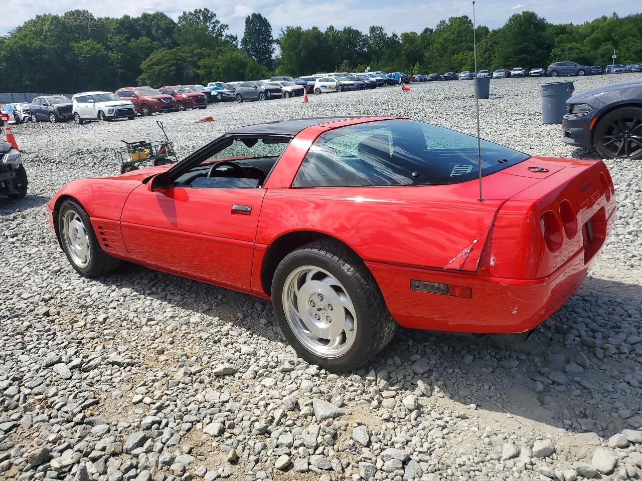 1993 Chevrolet Corvette Red vin: 1G1YY23P9P5116903