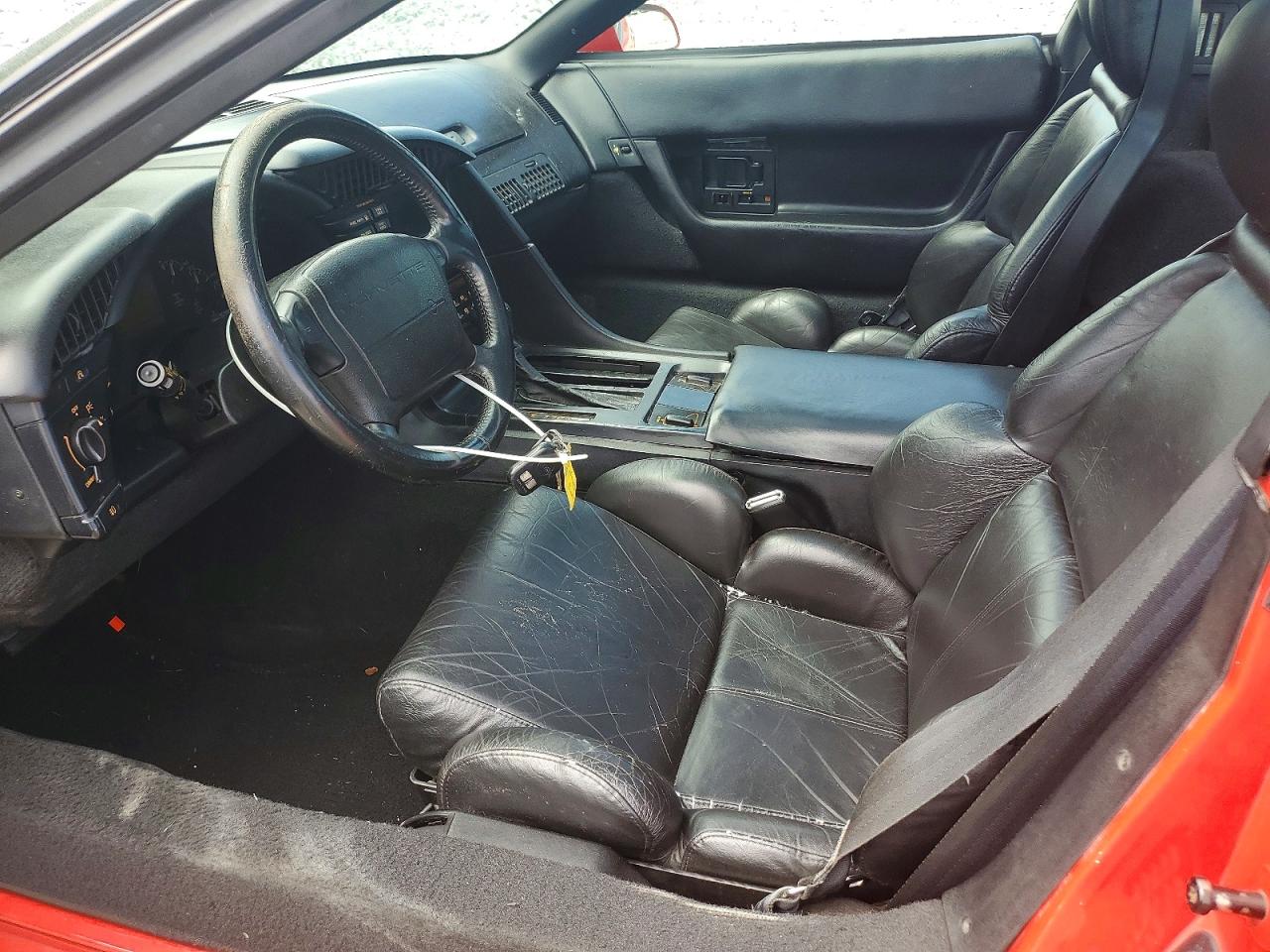 1993 Chevrolet Corvette Red vin: 1G1YY23P9P5116903