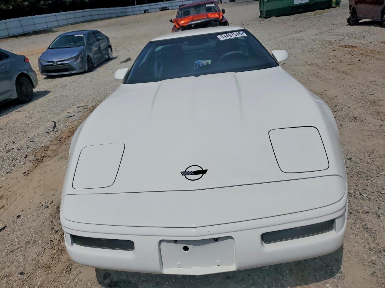 1993 Chevrolet Corvette White vin: 1G1YY23PXP5103772