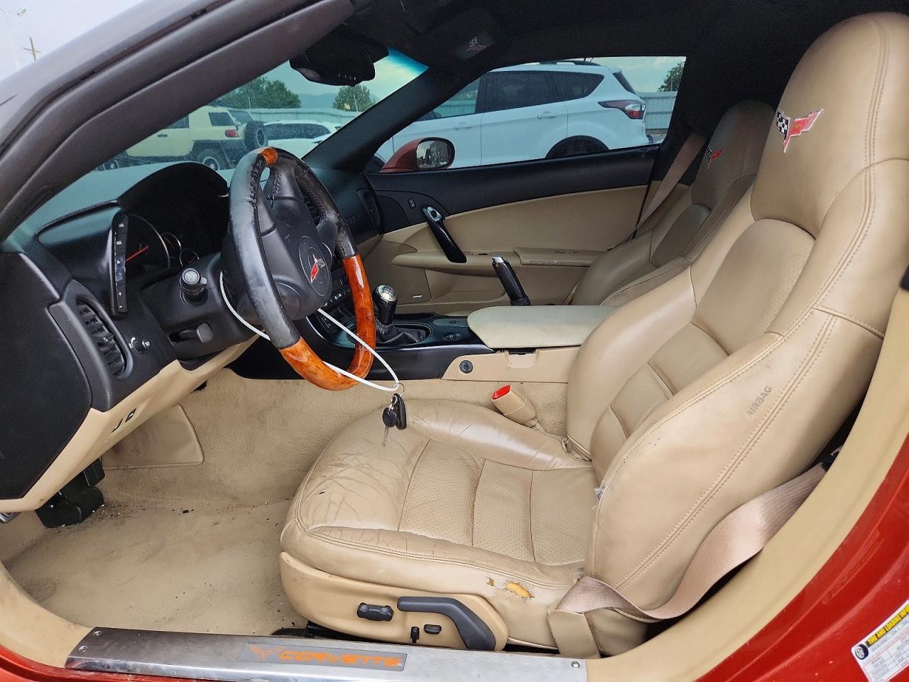 2005 Chevrolet Corvette Оранжевый vin: 1G1YY24U155123474