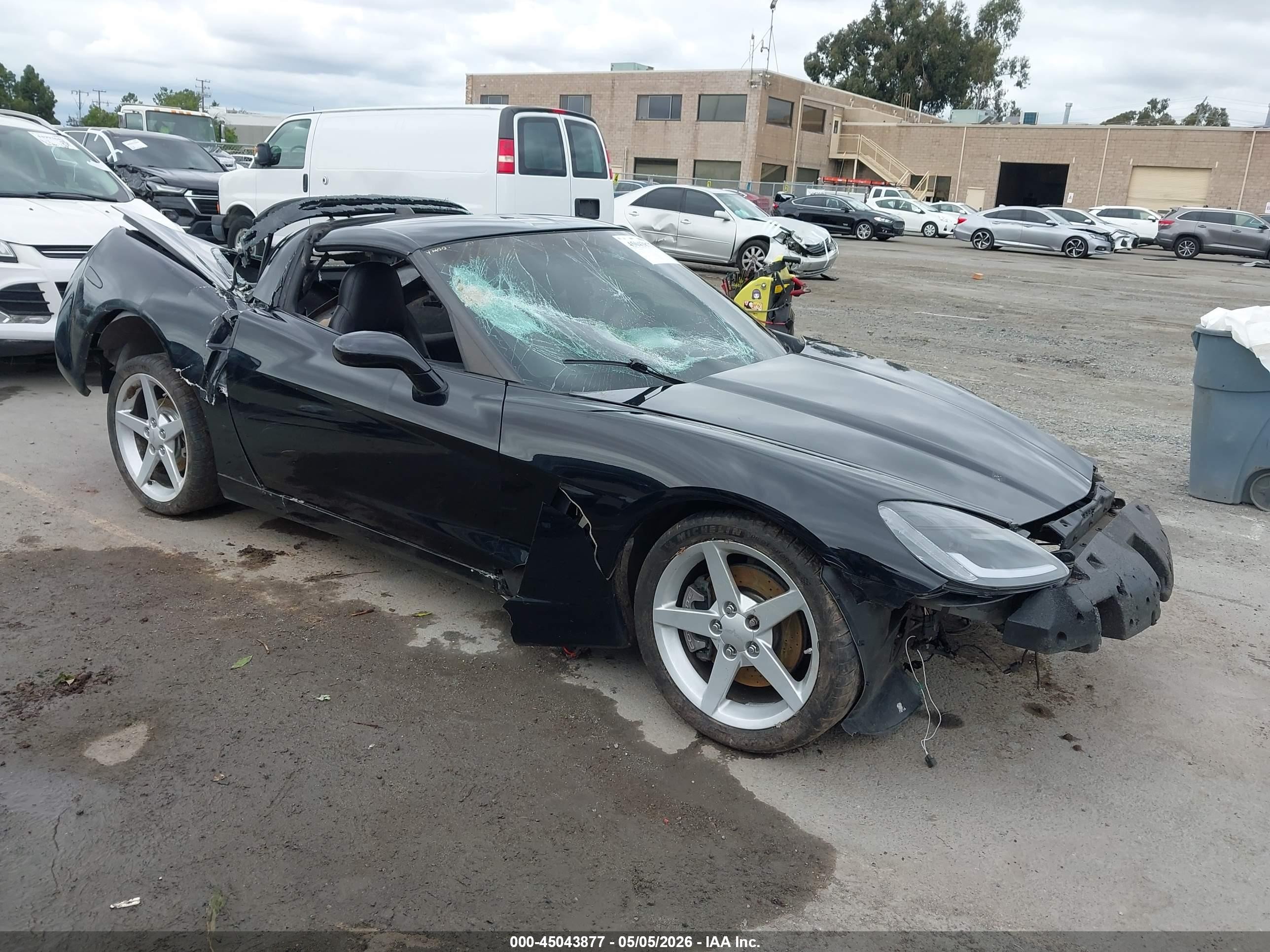 2005 Chevrolet Corvette   Black vin: 1G1YY24U455101405