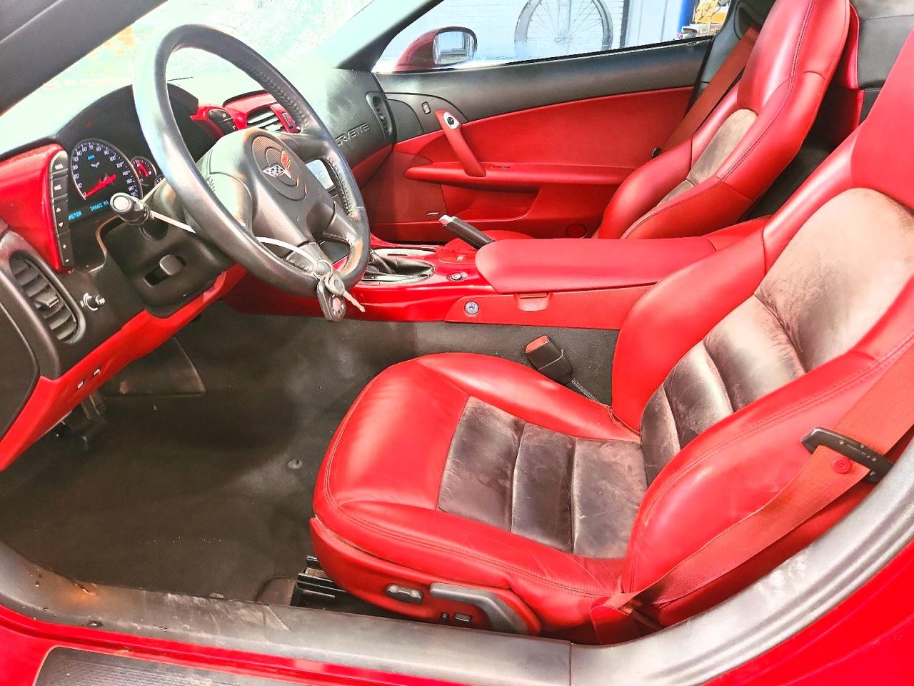 2005 Chevrolet Corvette Темно-бордовый vin: 1G1YY24U455119175