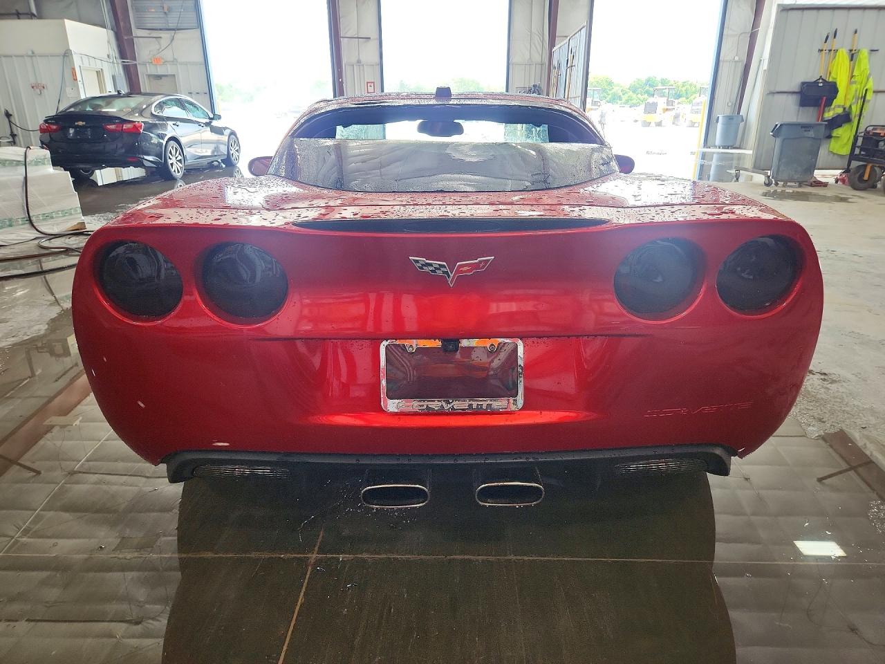 2005 Chevrolet Corvette Темно-бордовый vin: 1G1YY24U455119175