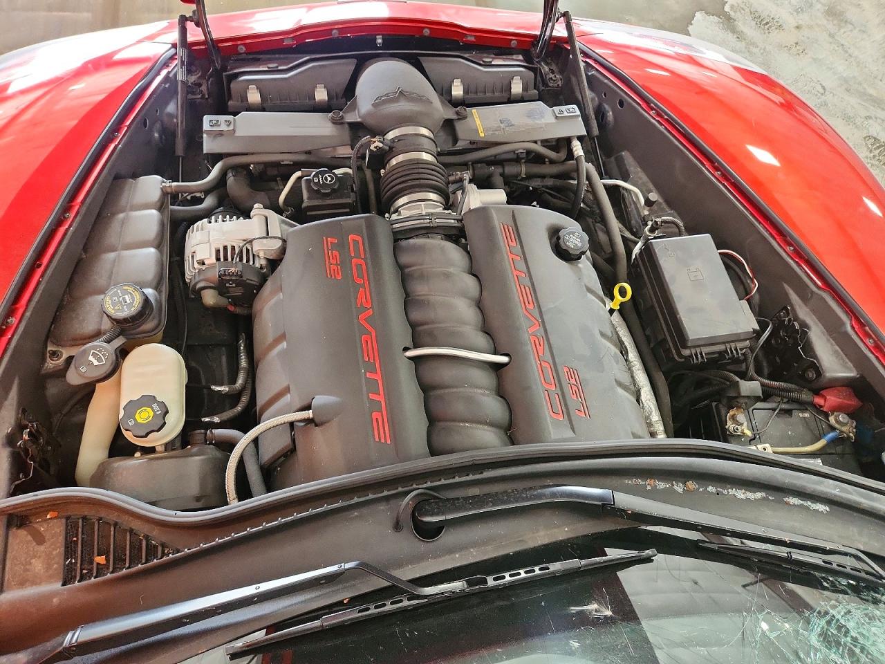2005 Chevrolet Corvette Темно-бордовый vin: 1G1YY24U455119175