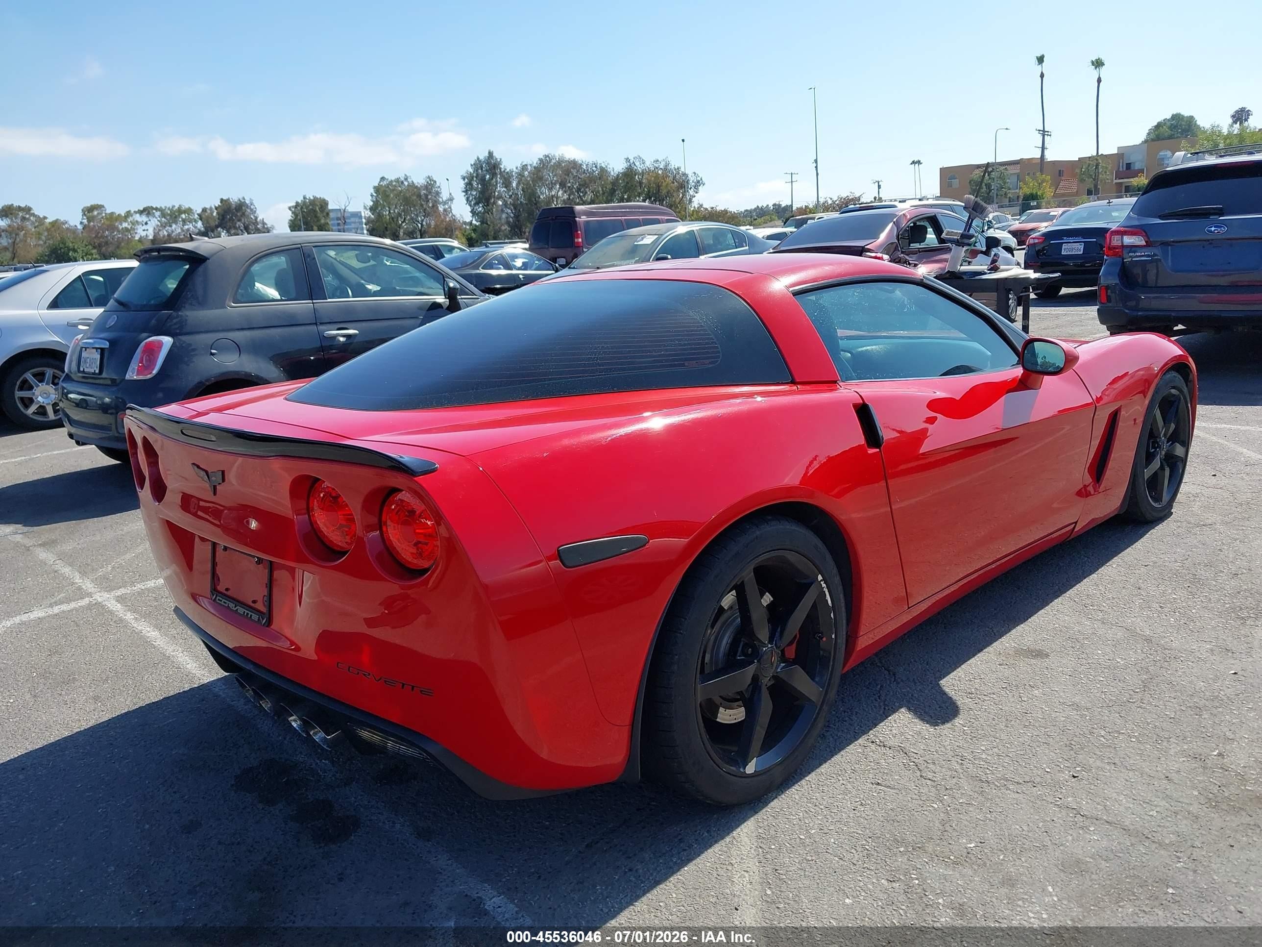 2005 Chevrolet Corvette   Red vin: 1G1YY24U655115810