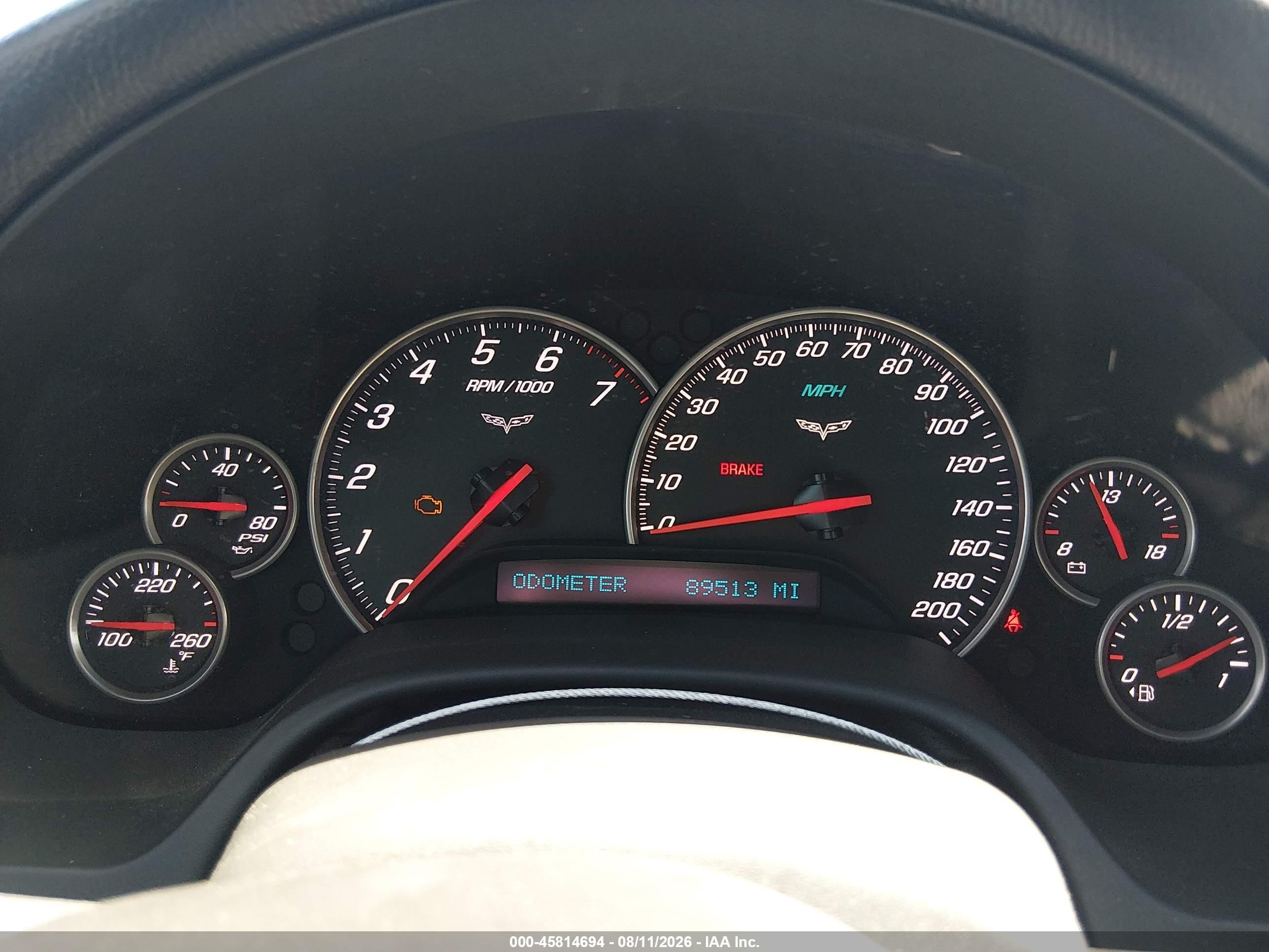 2005 Chevrolet Corvette   Blue vin: 1G1YY24U655123986