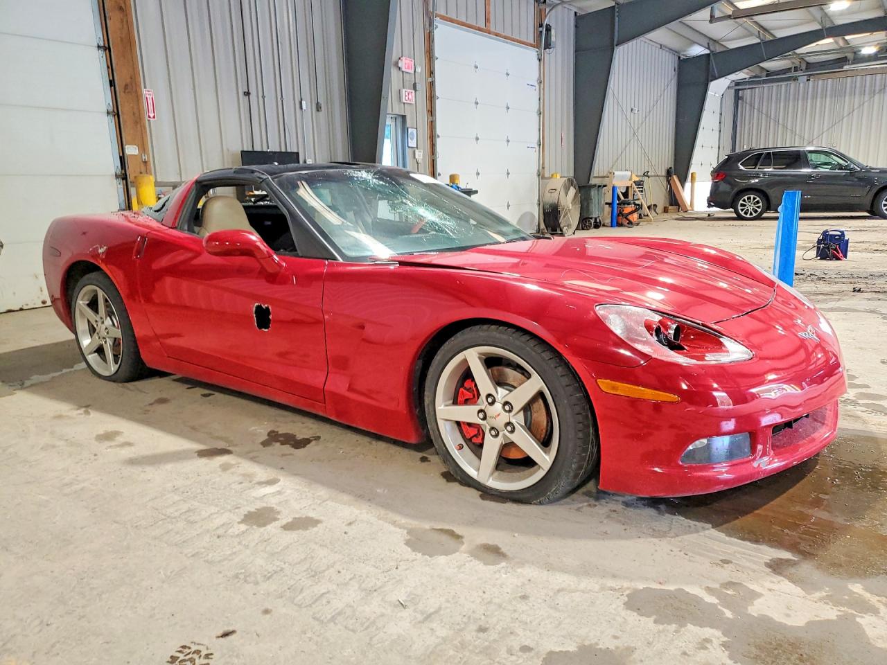 2005 Chevrolet Corvette Красный vin: 1G1YY24U755102015