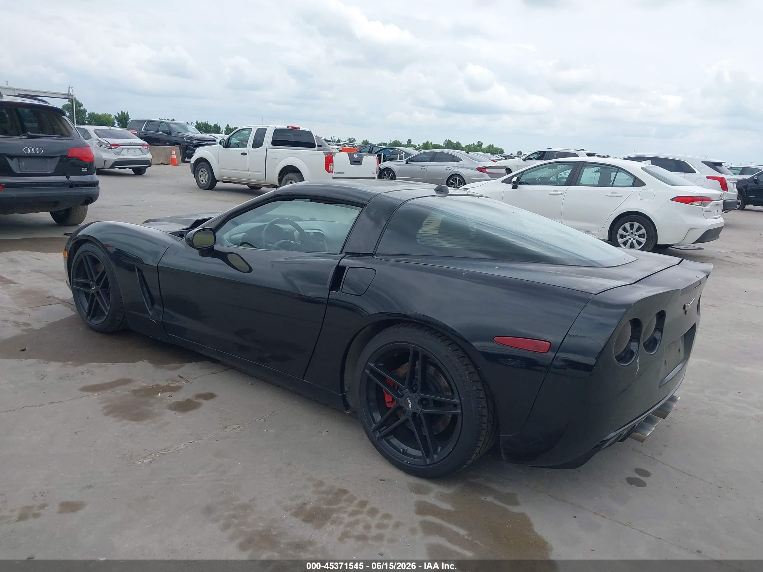 2005 Chevrolet Corvette   Black vin: 1G1YY24U755129294