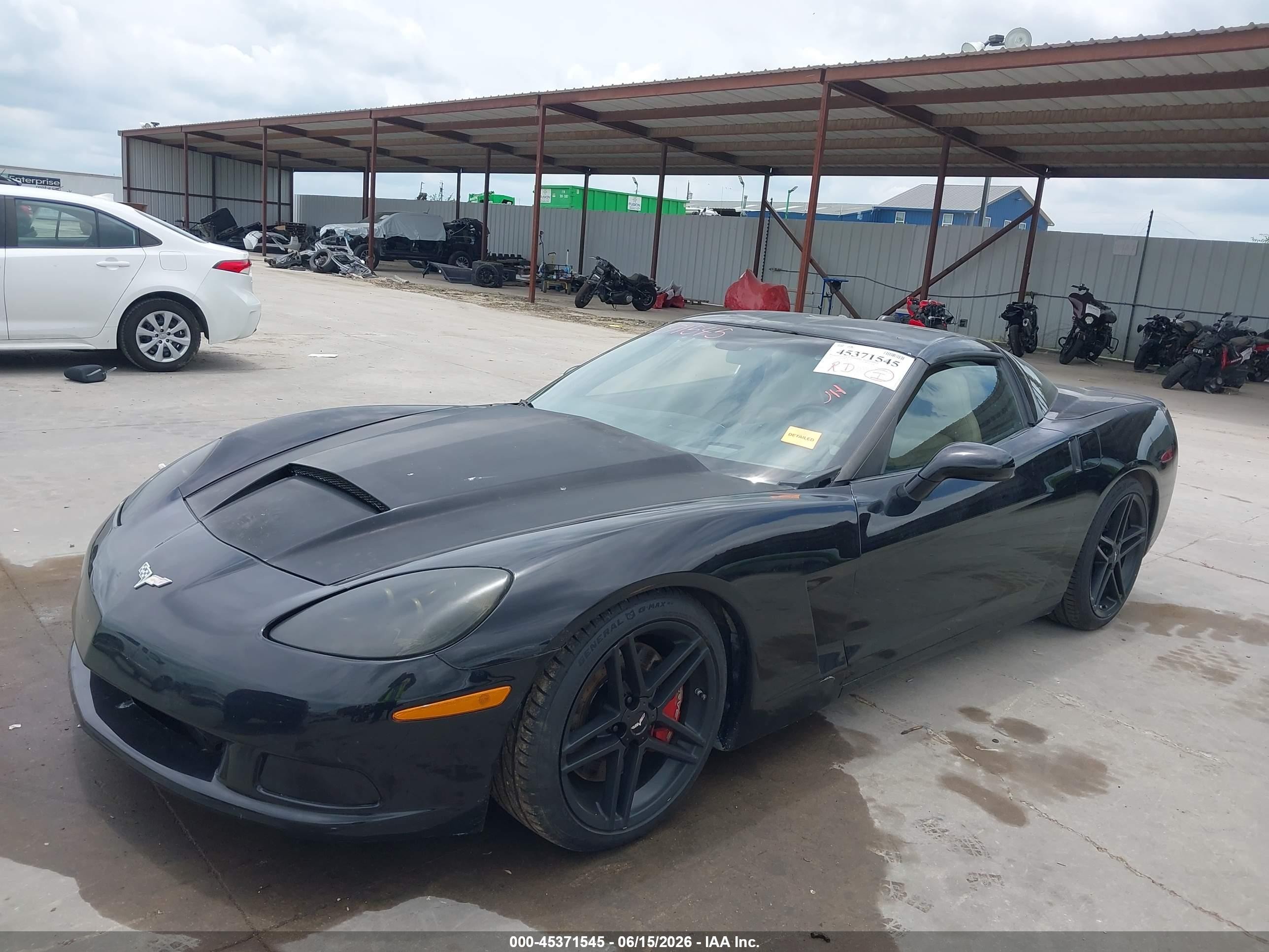 2005 Chevrolet Corvette   Black vin: 1G1YY24U755129294