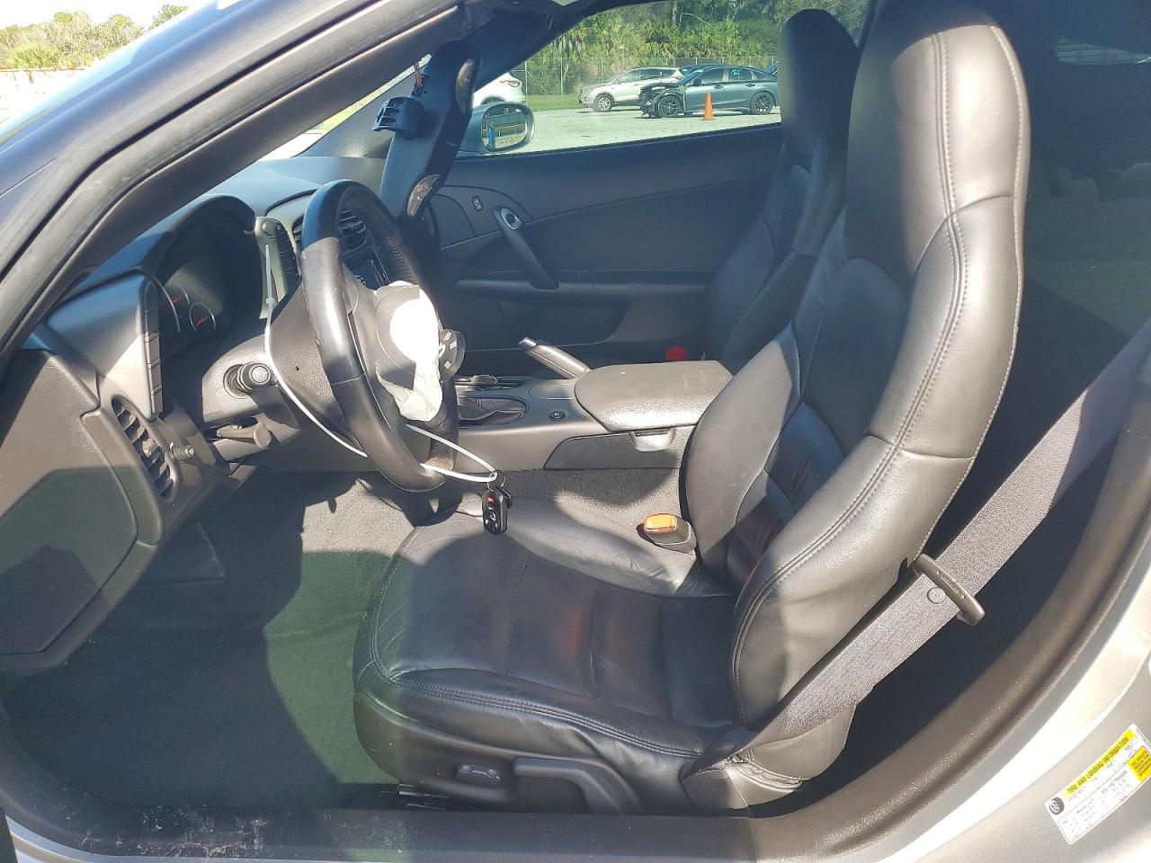 2007 Chevrolet Corvette Silver vin: 1G1YY25U475129772