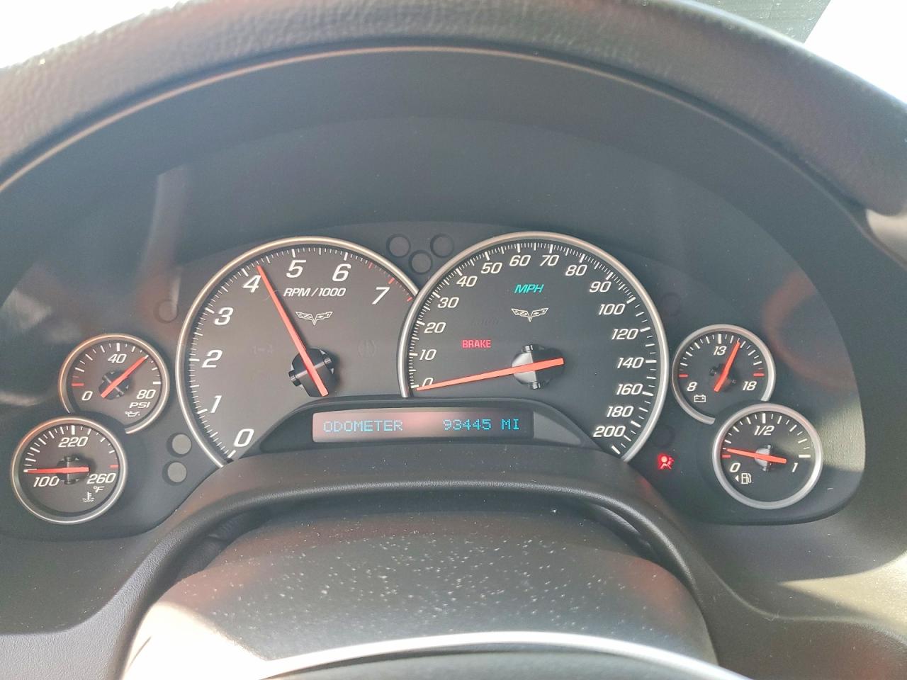 2007 Chevrolet Corvette Silver vin: 1G1YY25U475129772