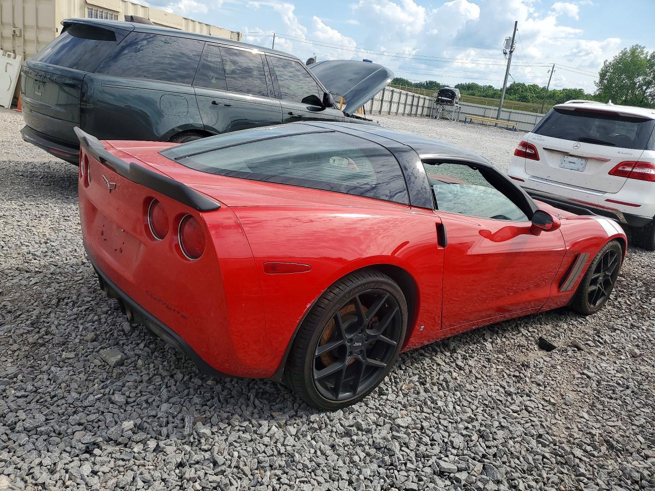 2006 Chevrolet Corvette Red vin: 1G1YY25U665129464