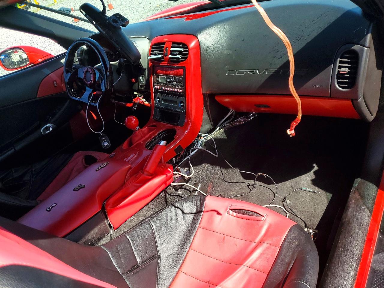 2007 Chevrolet Corvette Красный vin: 1G1YY25U675120832