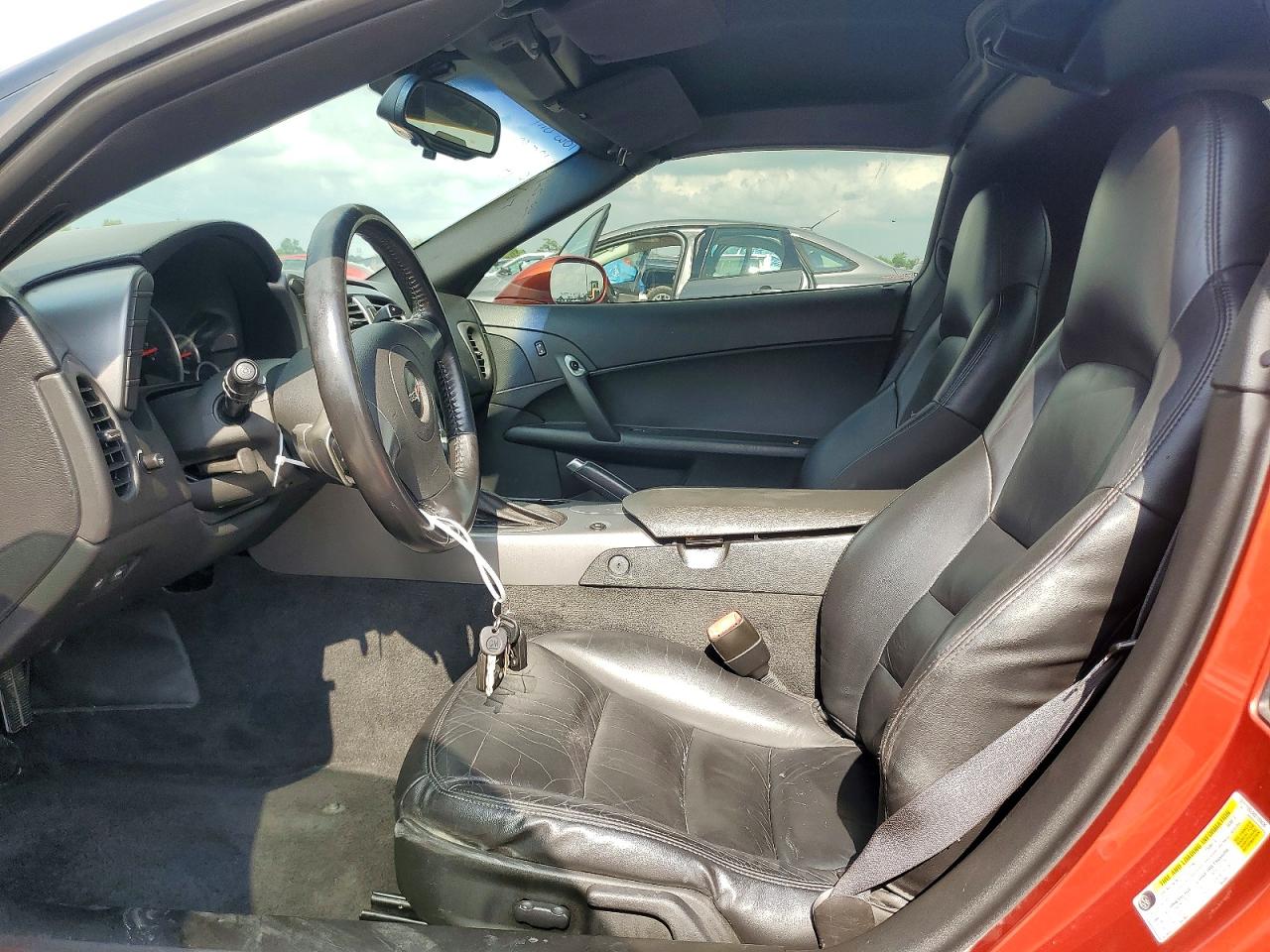 2006 Chevrolet Corvette Orange vin: 1G1YY25U865109636