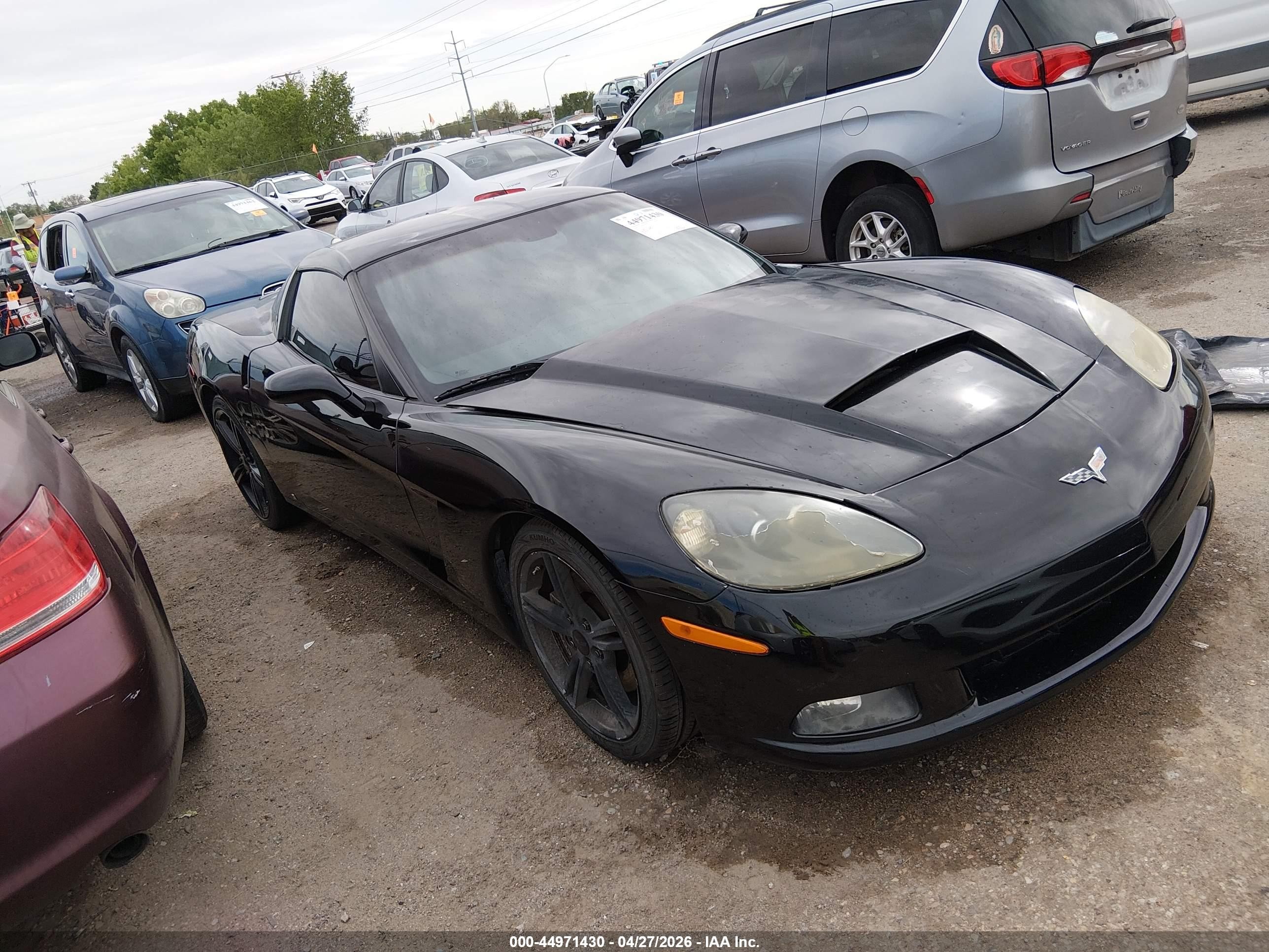 2009 Chevrolet Corvette   Black vin: 1G1YY25W395114071