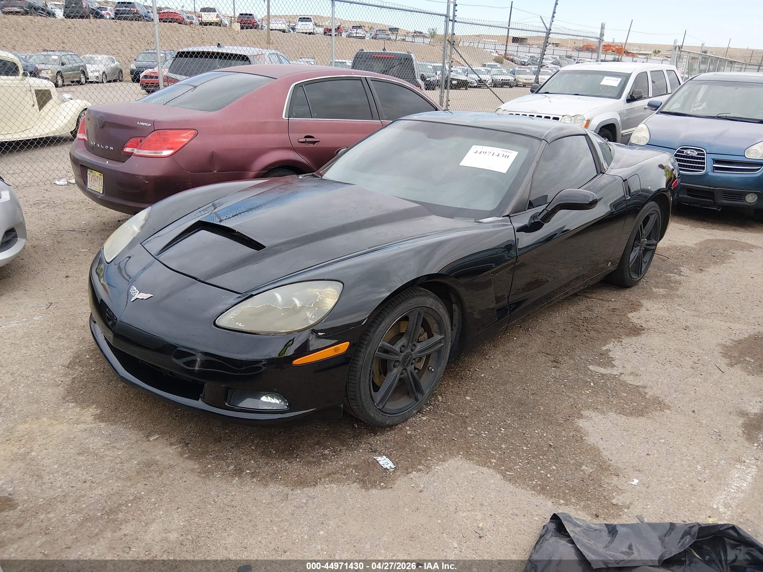 2009 Chevrolet Corvette   Черный vin: 1G1YY25W395114071