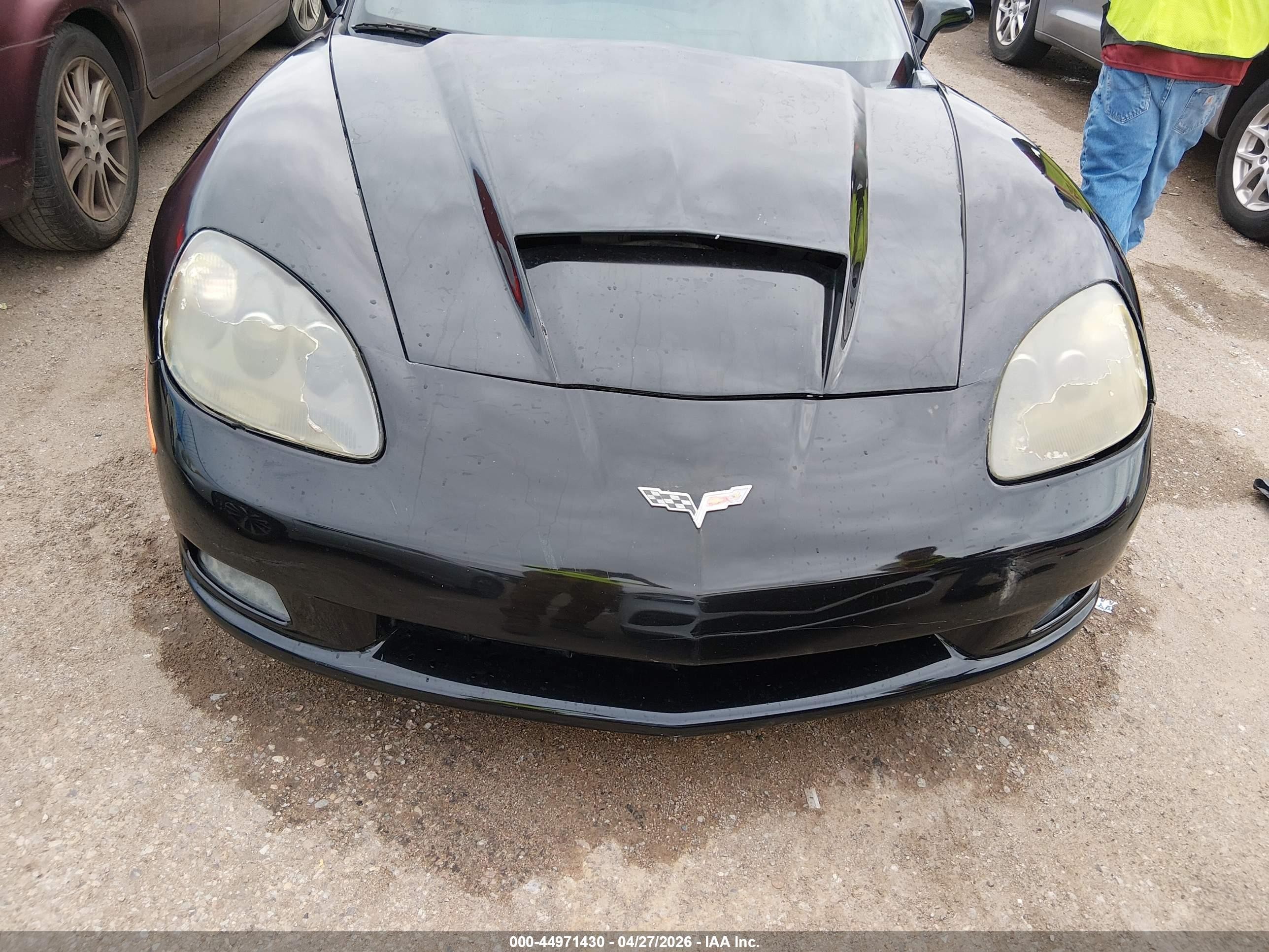 2009 Chevrolet Corvette   Черный vin: 1G1YY25W395114071