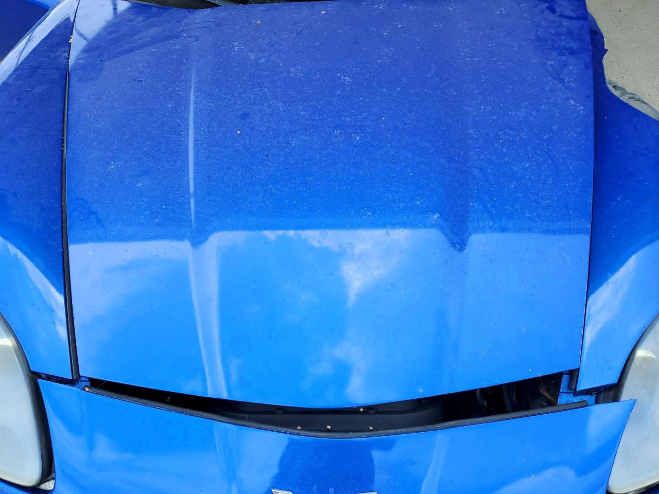 2008 Chevrolet Corvette Blue vin: 1G1YY25W585112790