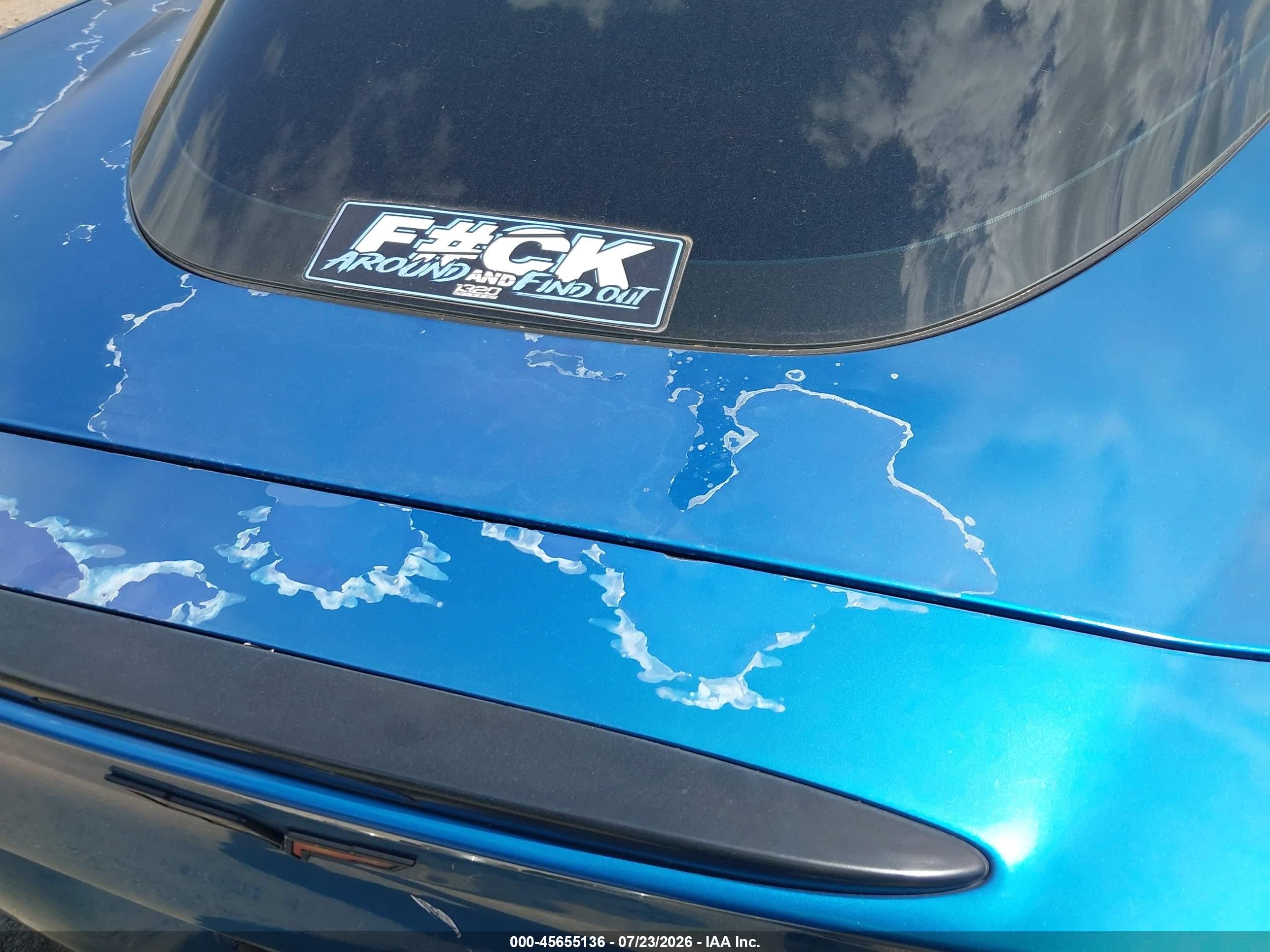 2008 Chevrolet Corvette   Blue vin: 1G1YY25W685115763