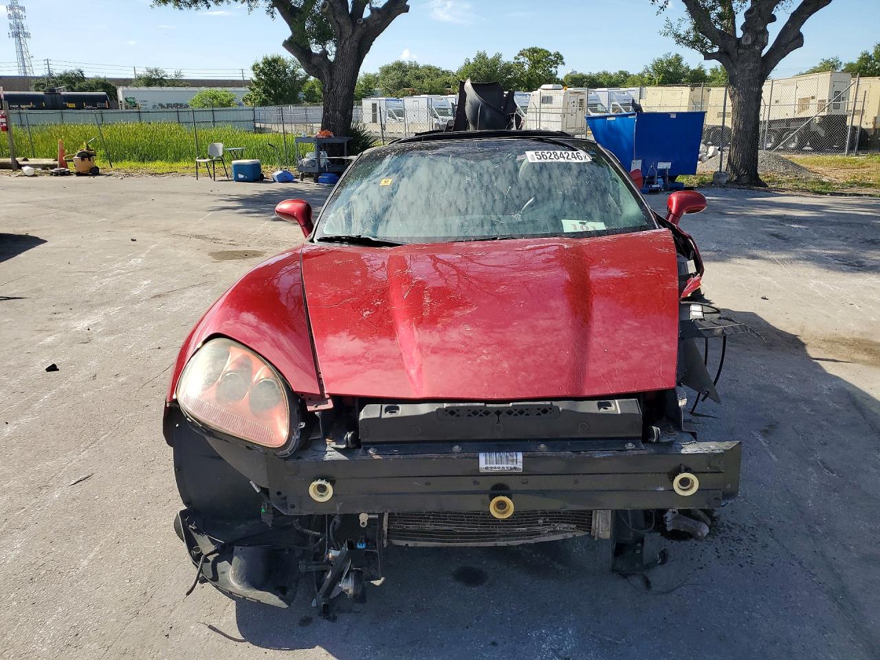2009 Chevrolet Corvette Red vin: 1G1YY25W795107639