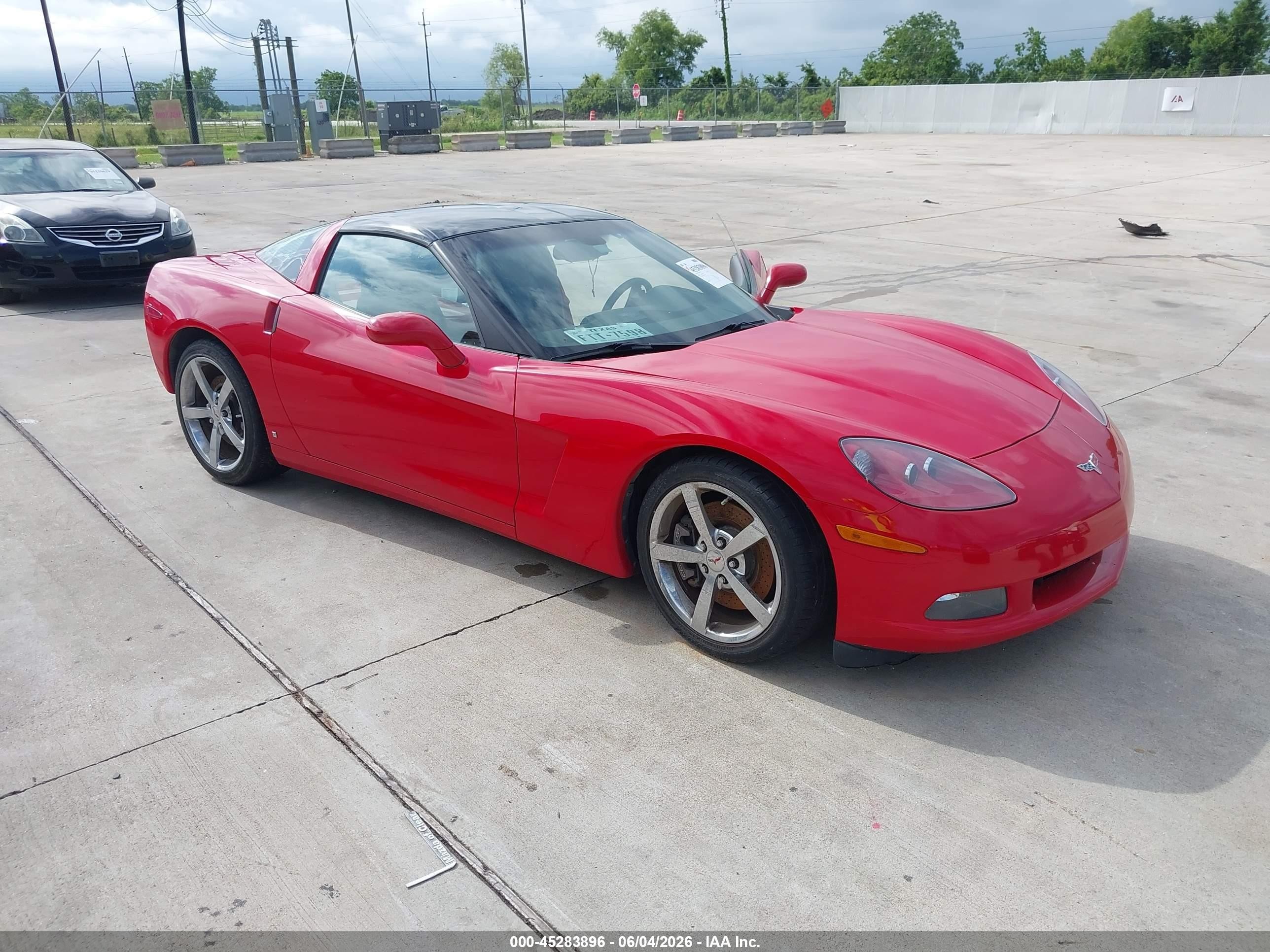 2009 Chevrolet Corvette Red vin: 1G1YY25W995100885