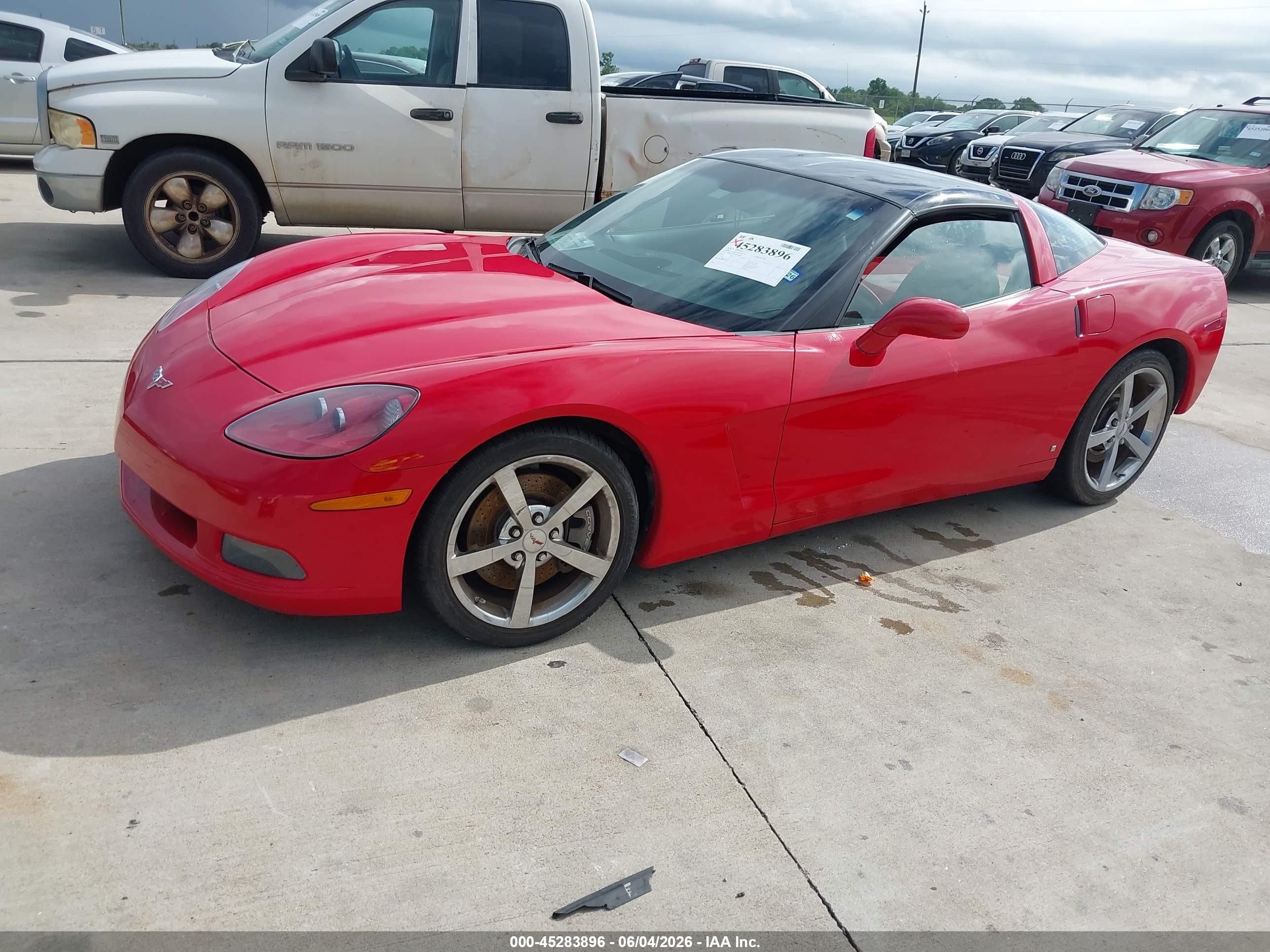 2009 Chevrolet Corvette Red vin: 1G1YY25W995100885