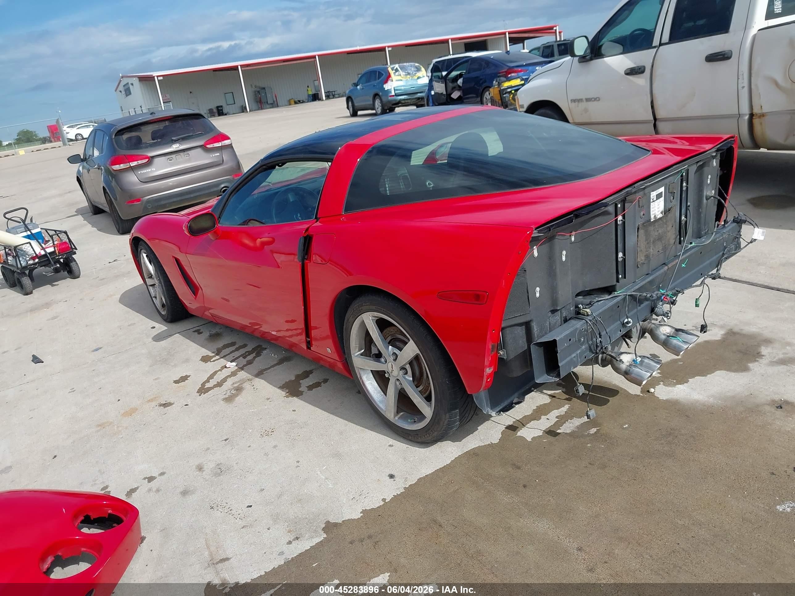 2009 Chevrolet Corvette Red vin: 1G1YY25W995100885