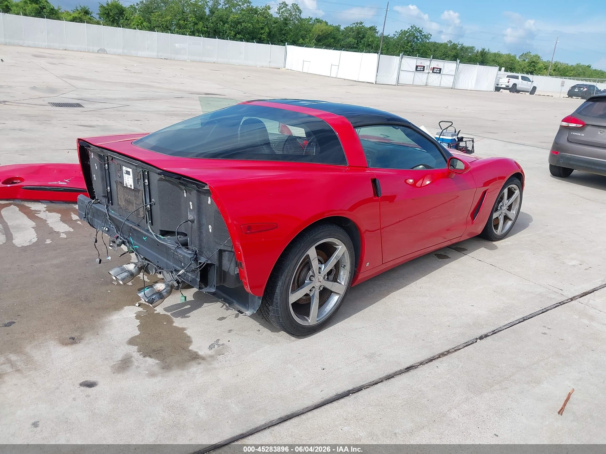 2009 Chevrolet Corvette Red vin: 1G1YY25W995100885