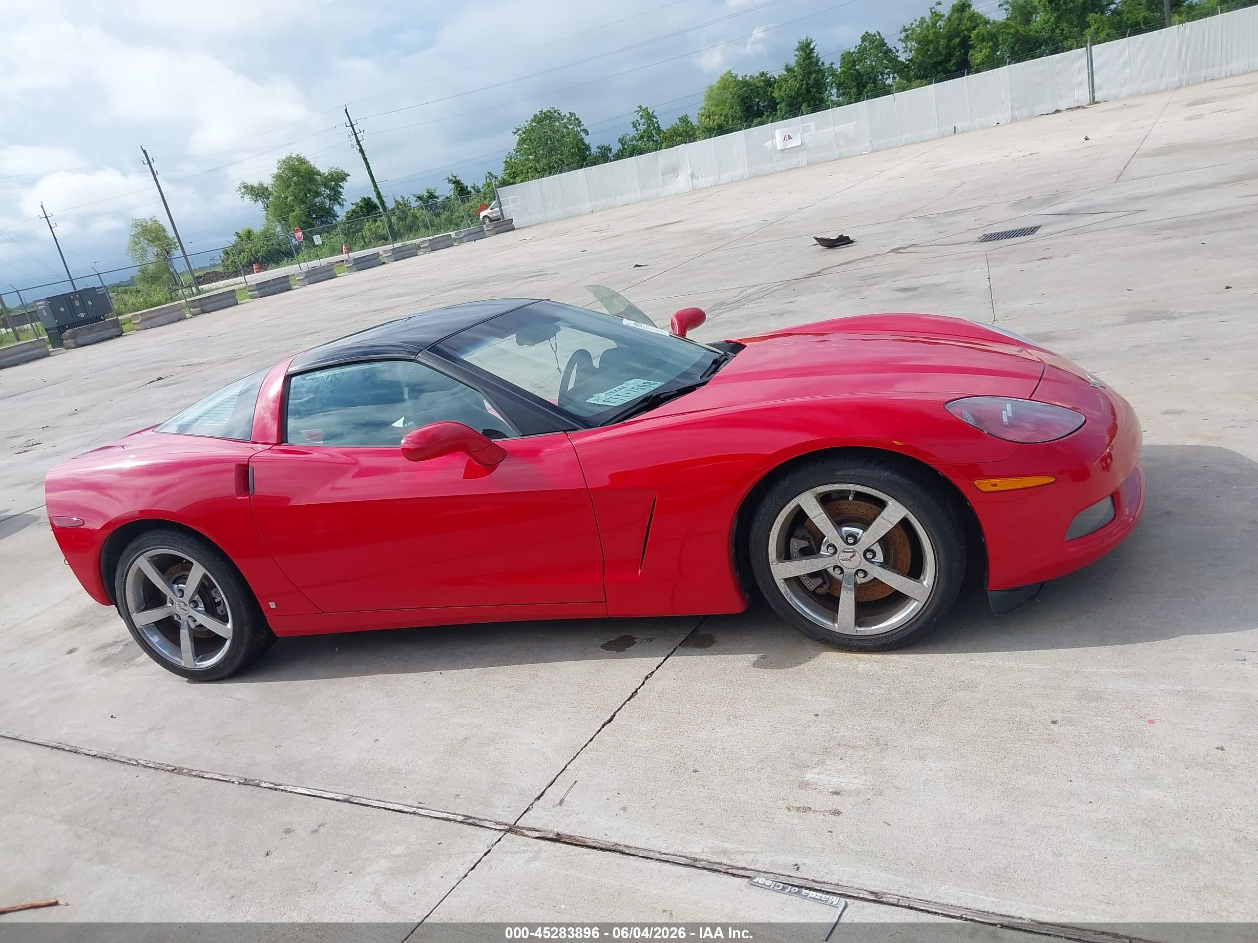 2009 Chevrolet Corvette Red vin: 1G1YY25W995100885